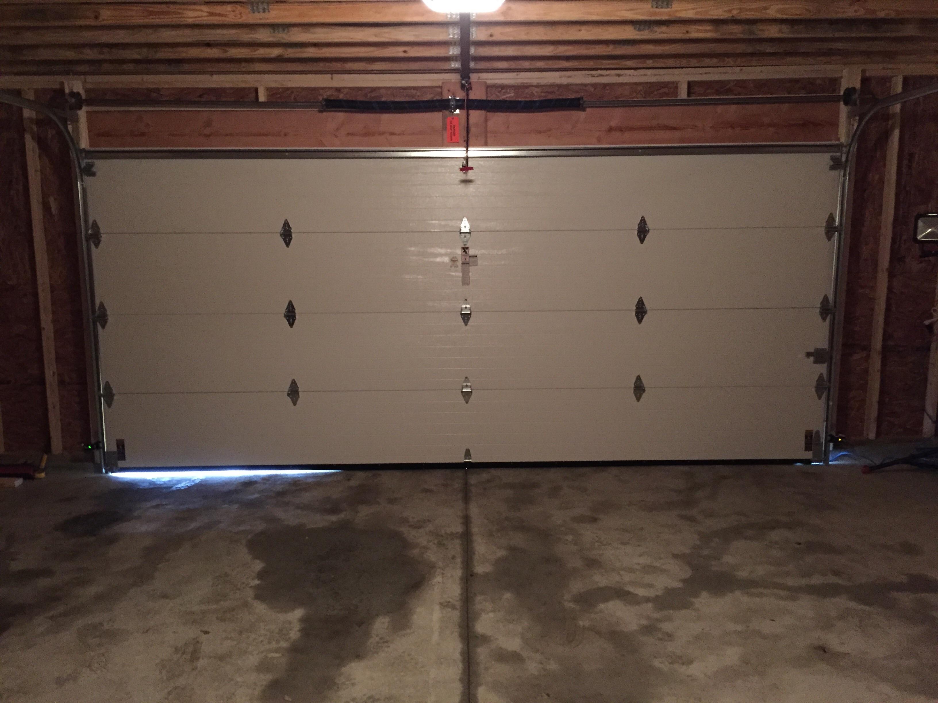 Had a concrete slab poured for a new garage build, after the garage was