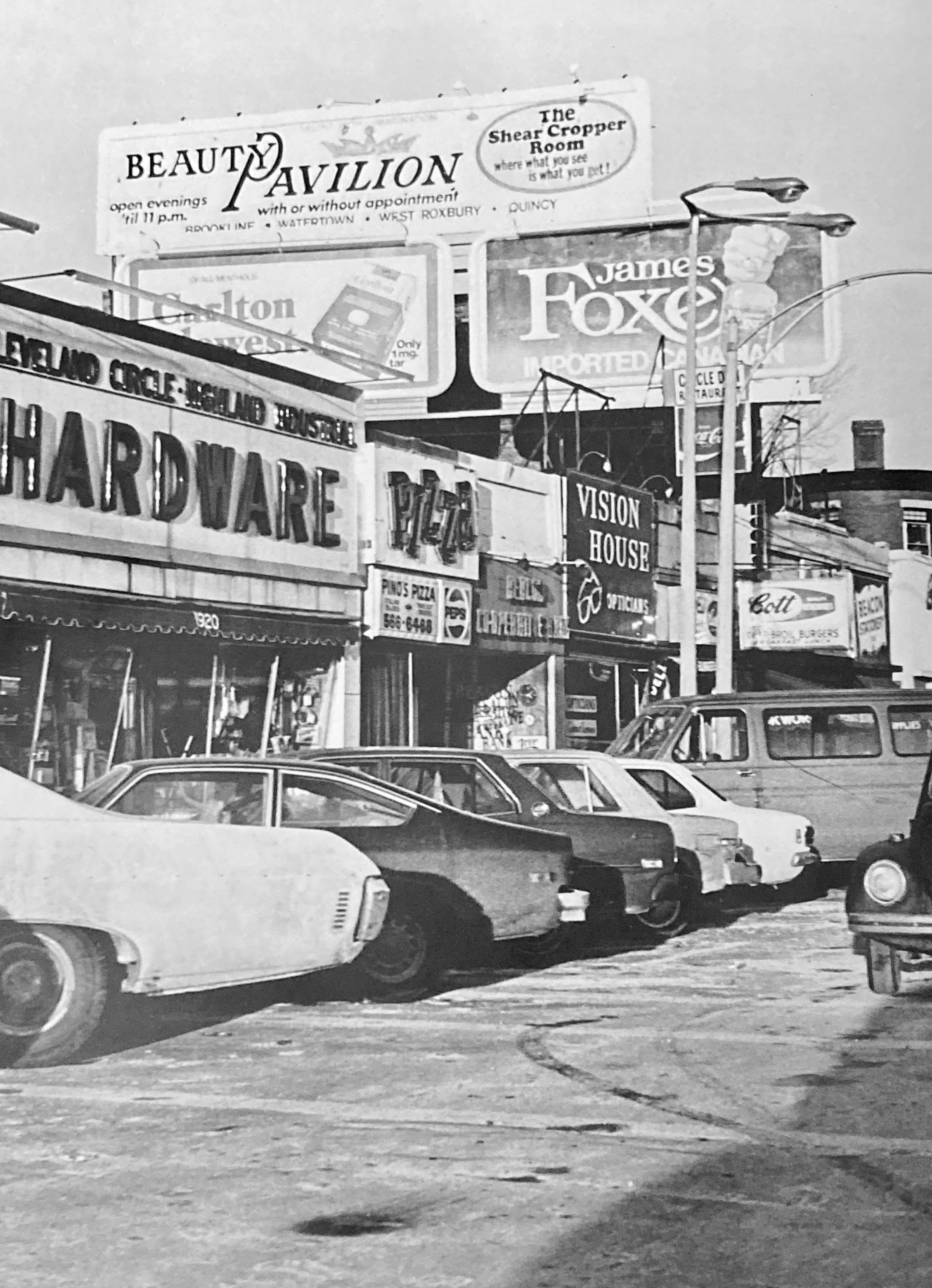 Cleveland Circle, Boston, Massachusetts 1977 r/massachusetts