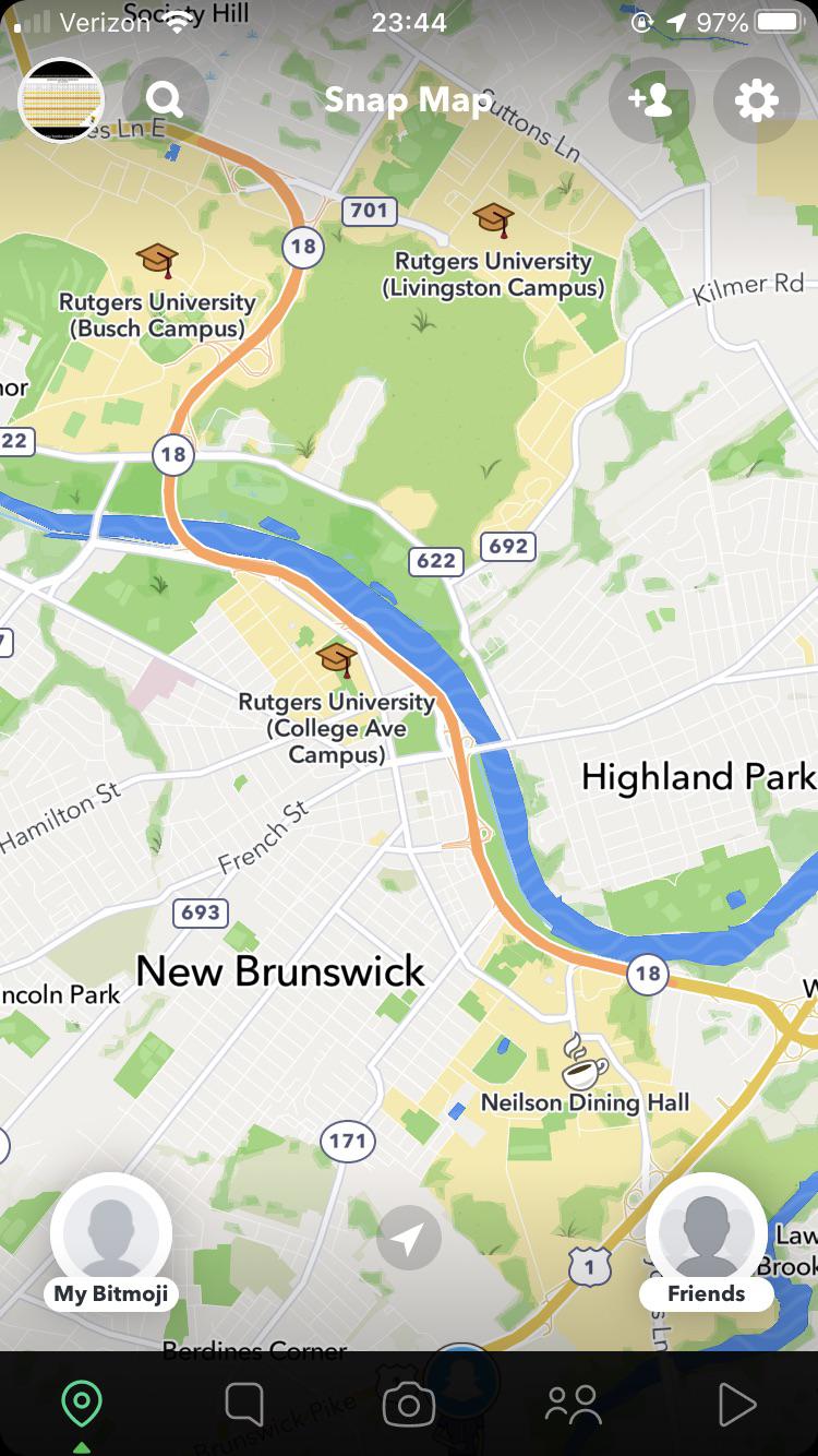 Rutgers College Ave Campus Map Map