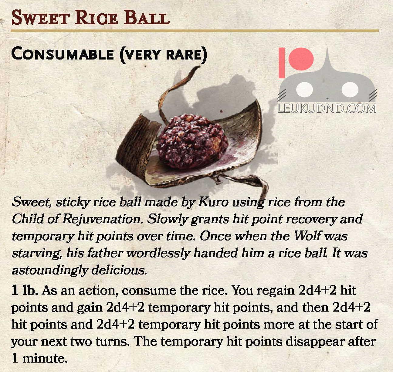 DnD 5e Magic Items Healing Consumables. Bored of Healing Potions? Have