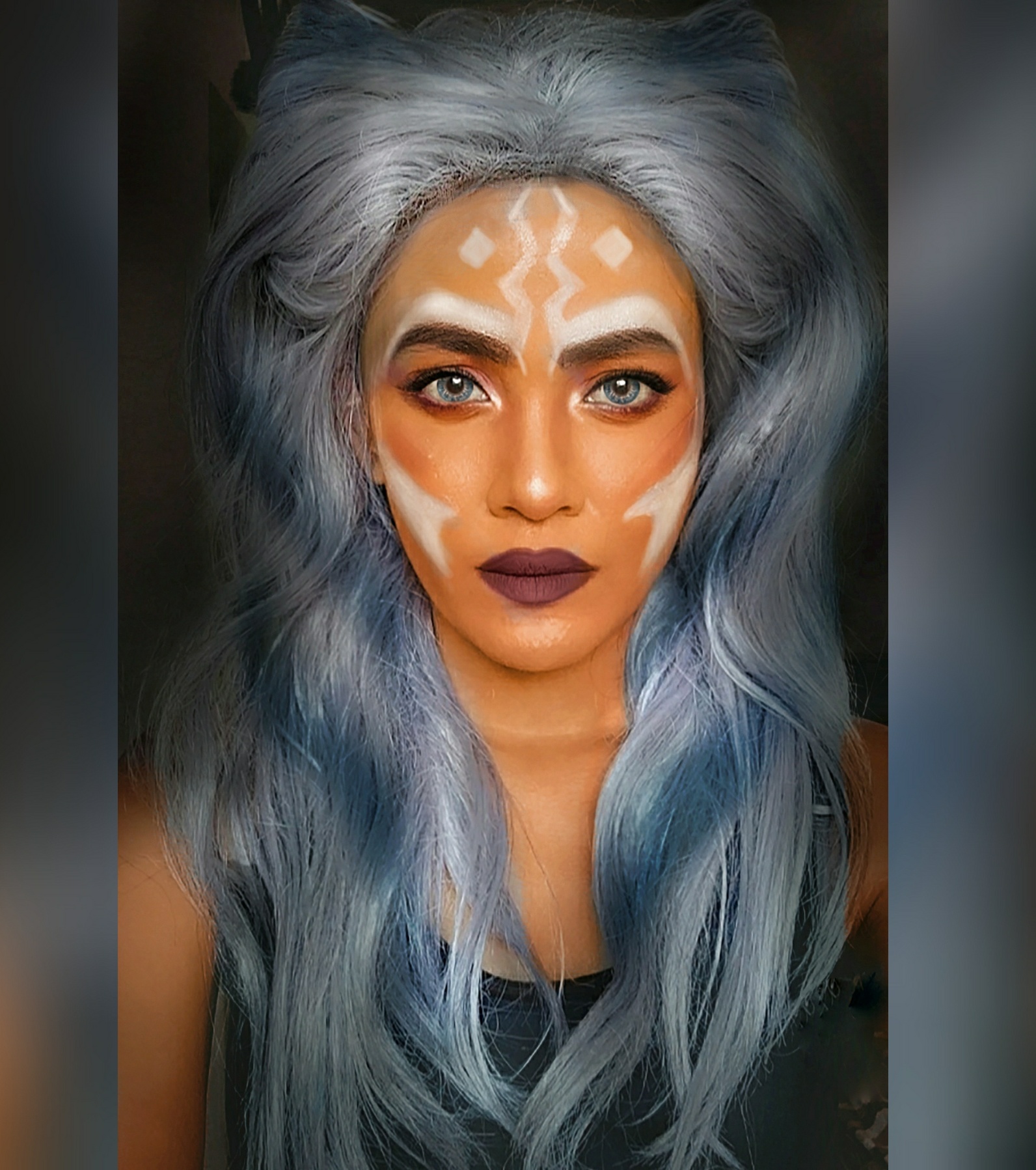 [Self] Ahsoka Tano Casual Makeup.May The Fourth Be With You. r/cosplay