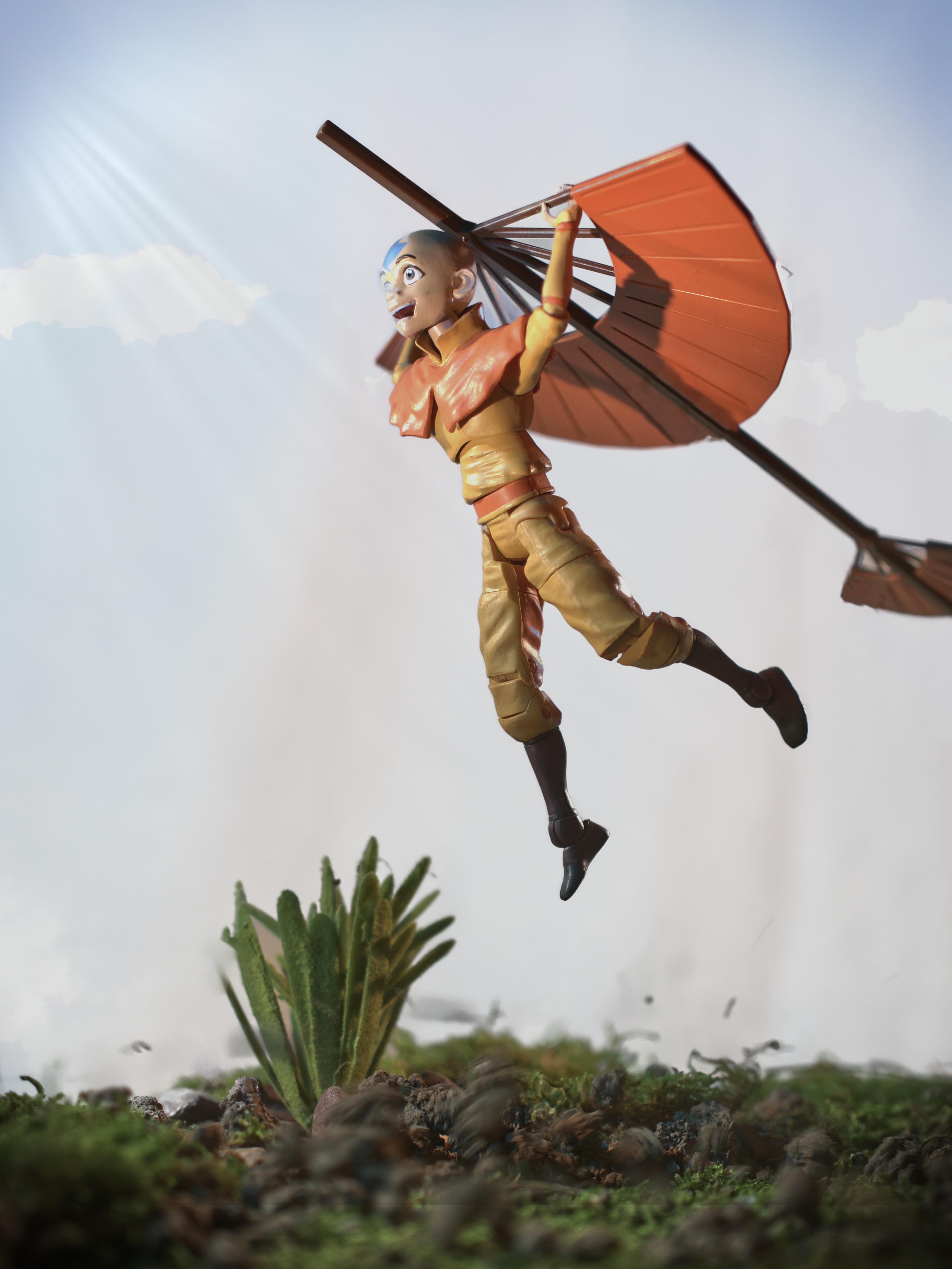 “Soaring” action figure photography by me r/ToyPhotography