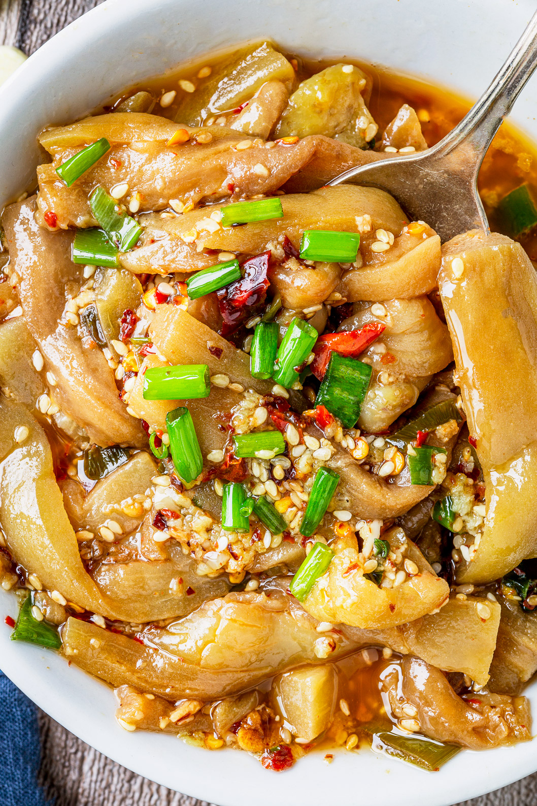 Asian eggplant salad r/ketorecipes