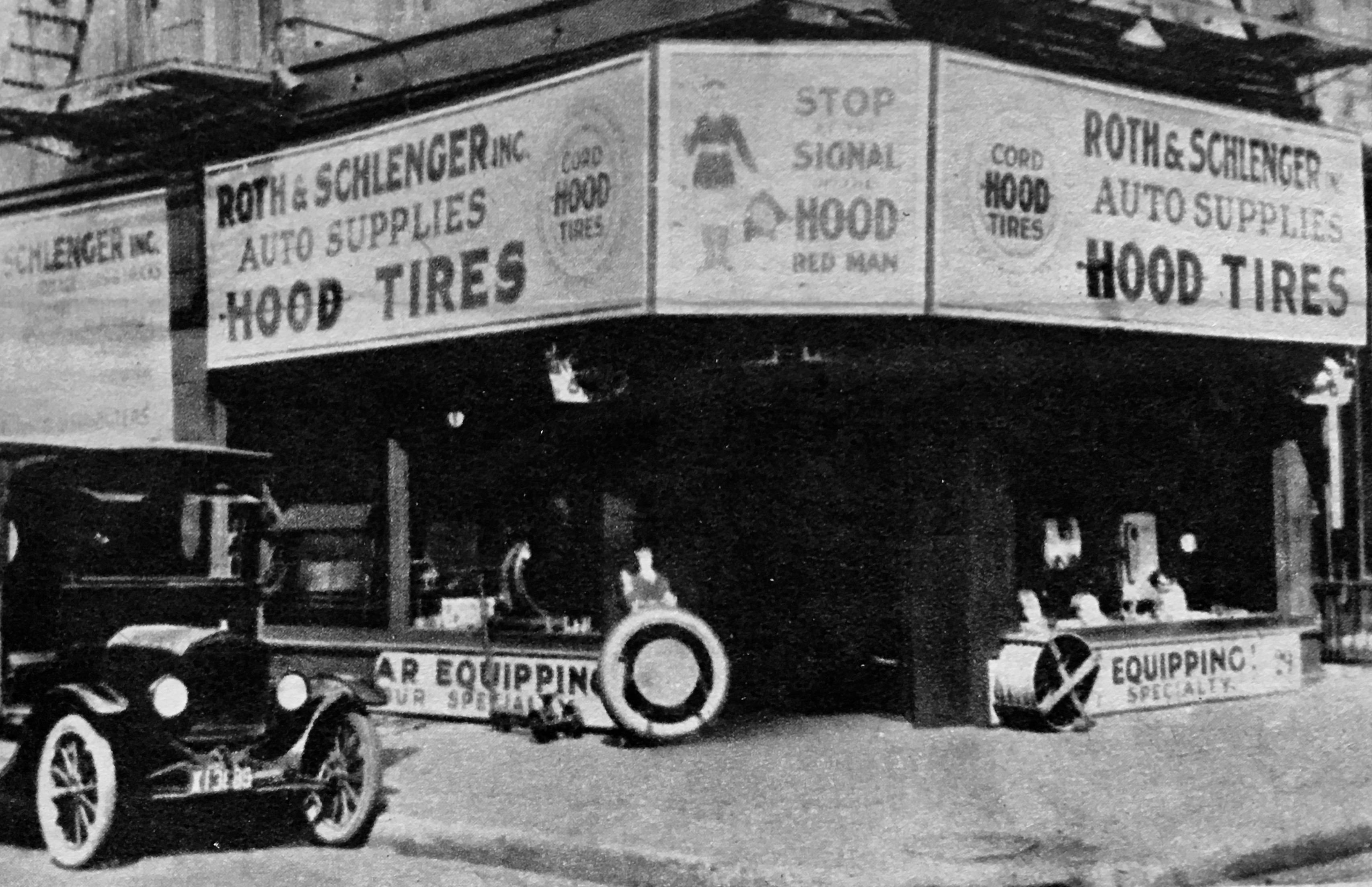 Roth & Schlenger Auto Supplies Store Newark, New Jersey (1st R&S Auto Store) 1919 r/Newark