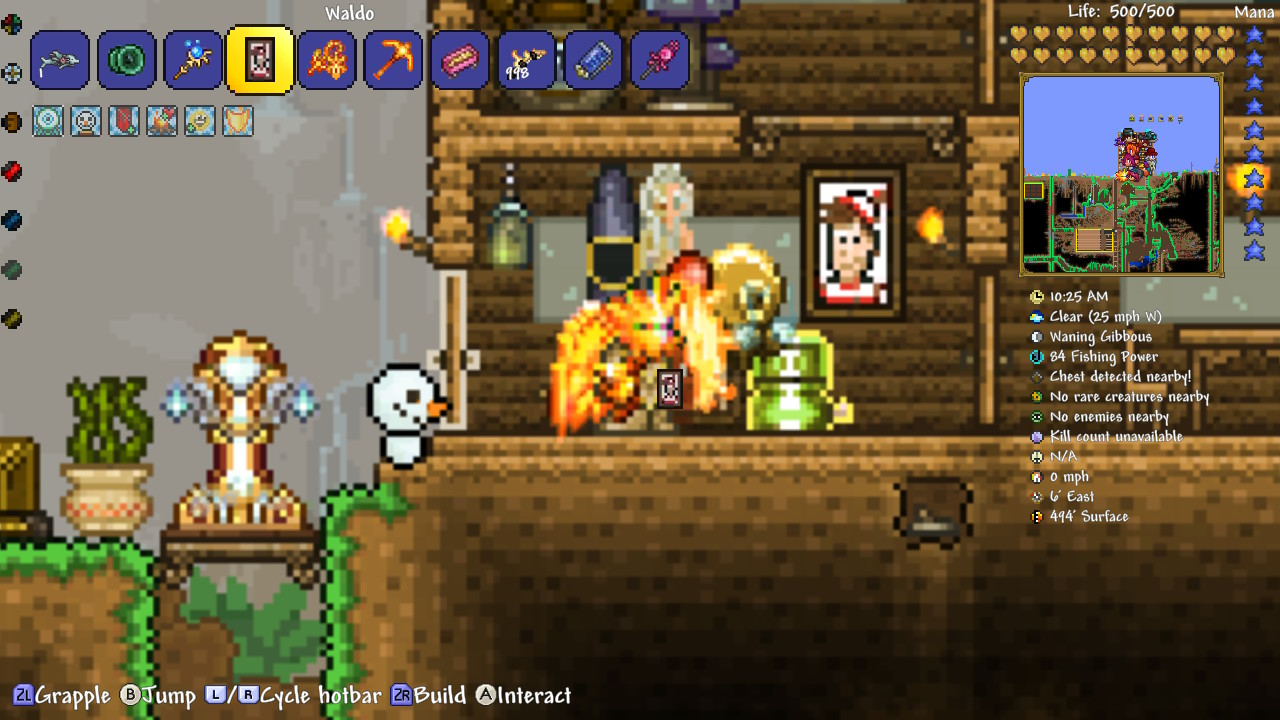 when waldo painting r/Terraria