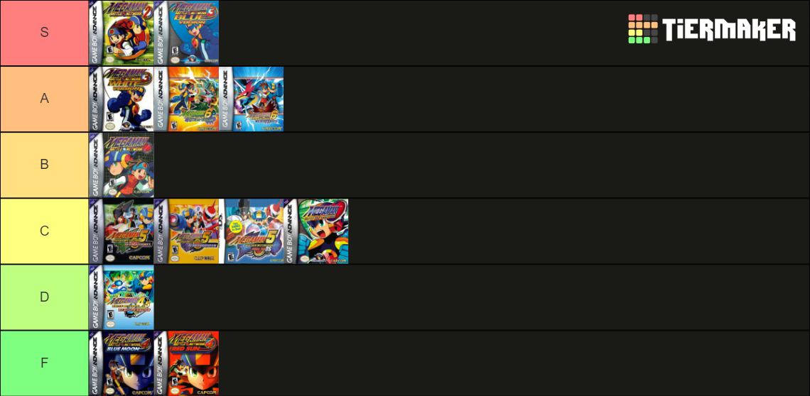 My personal ranking of the Battle Network games