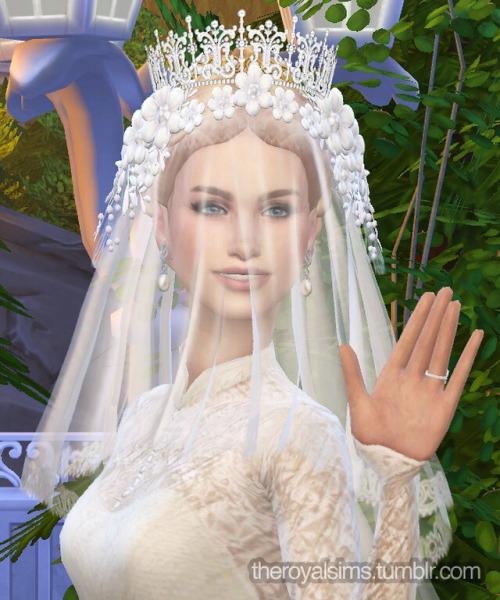 WCIF this flower veil? Any help is appreciated. Thank you. r/thesimscc