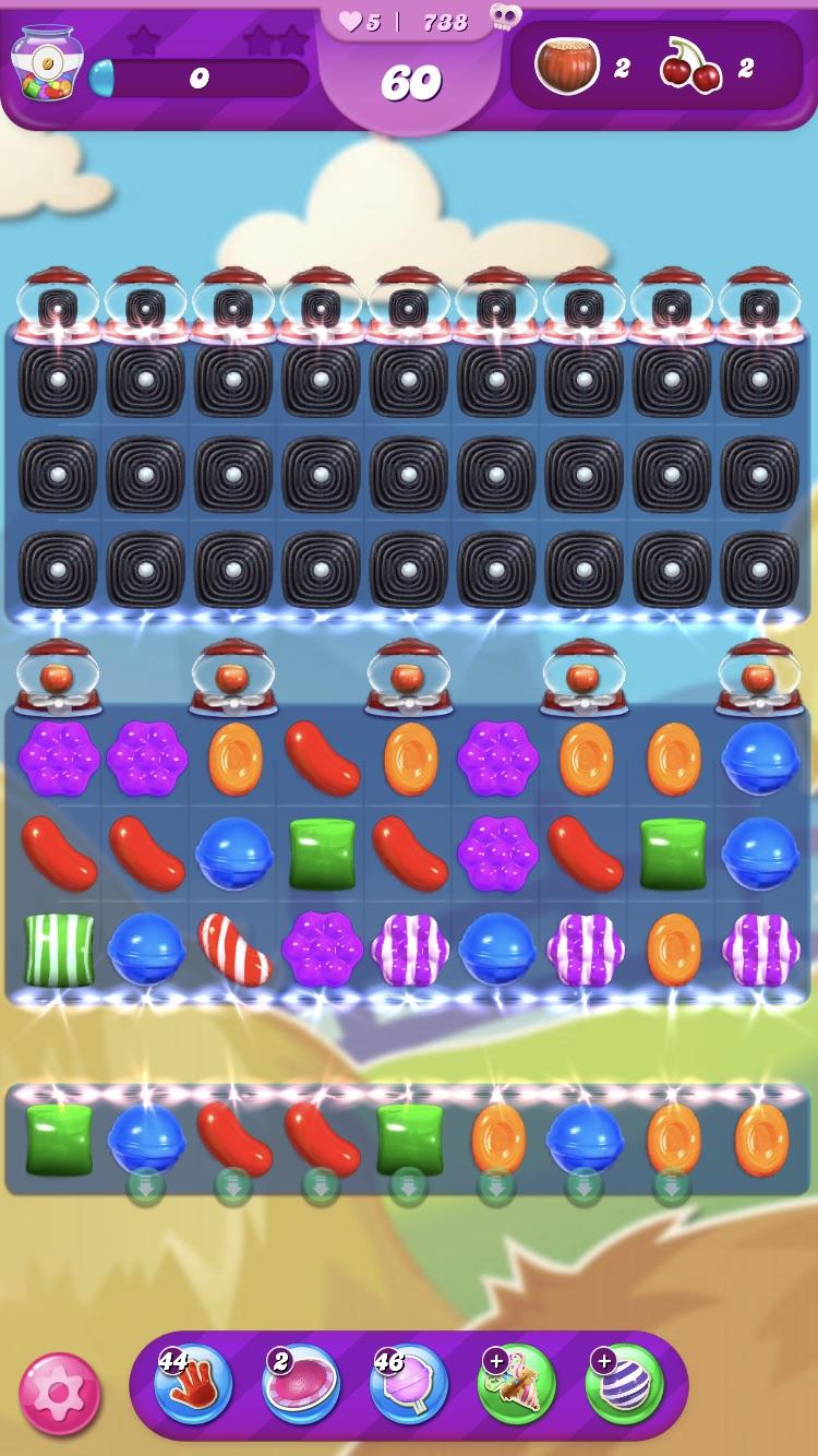 Dear candy crush...levels like this aren’t fun to me r/candycrush