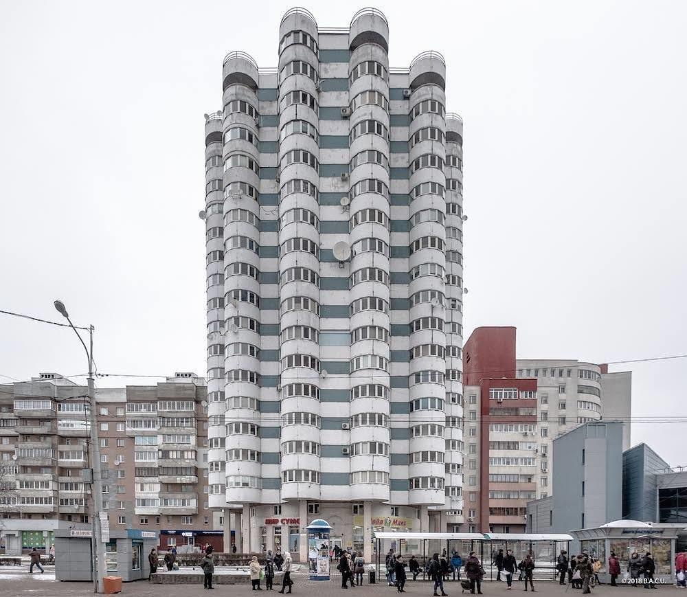 16storey residential building “Kukuruzka”, Belarus, Minsk. r/europe