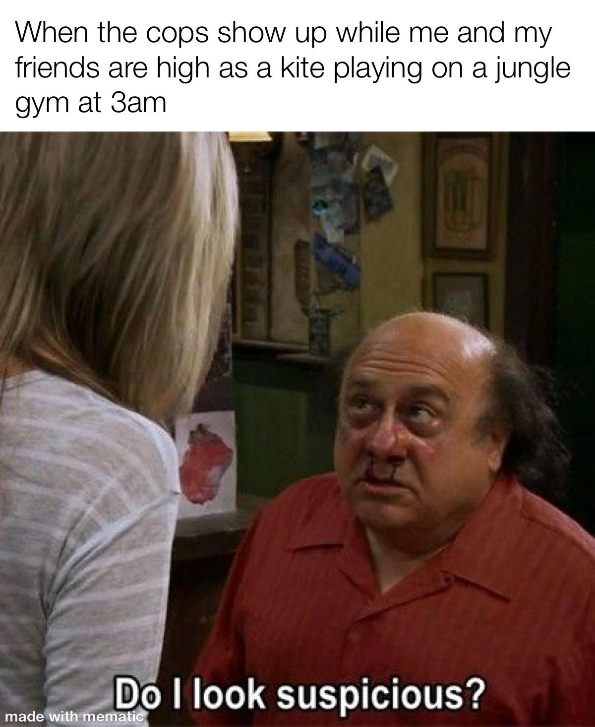 I’m just here to ride the slide, officer r/memes