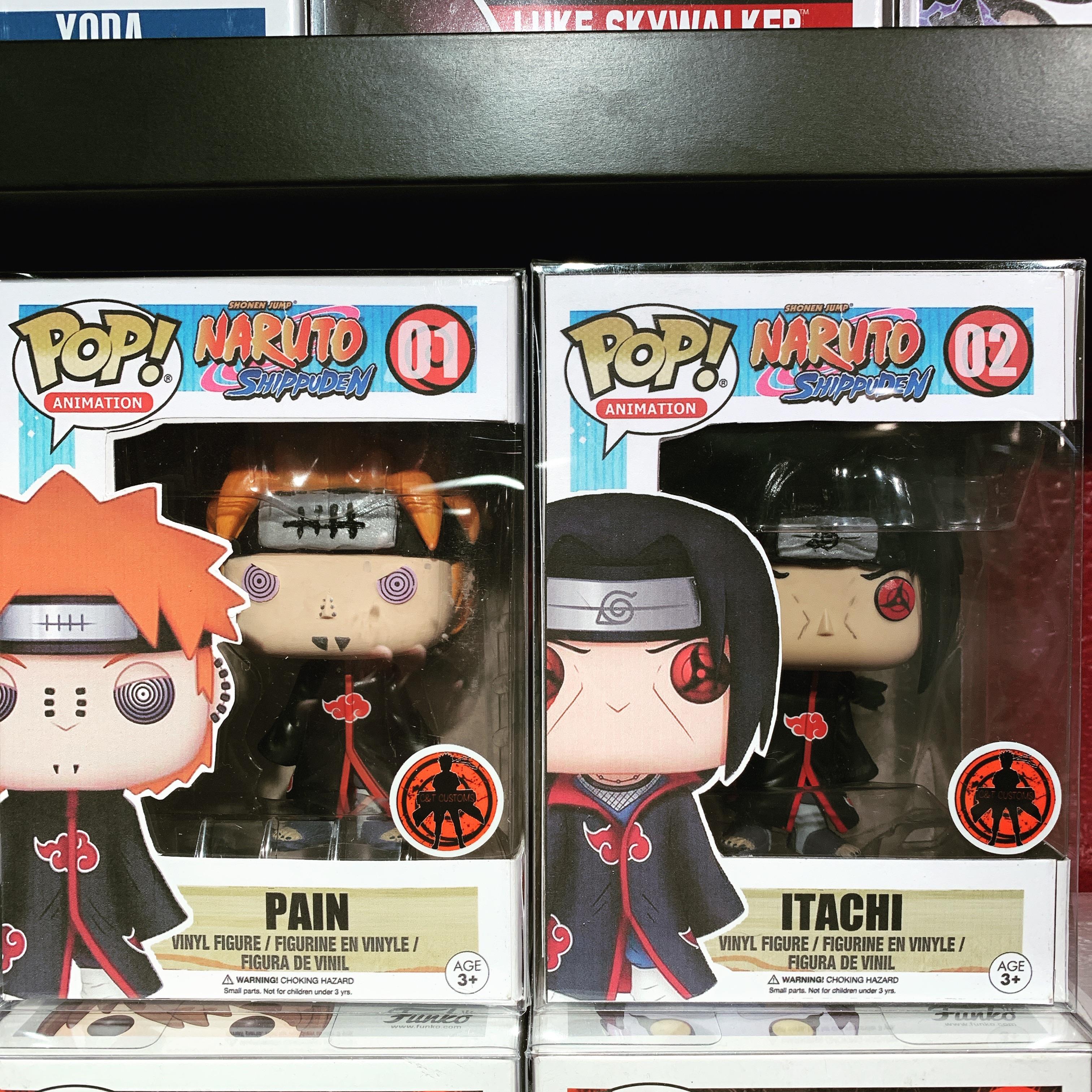Naruto Customs!!! Credit to c_t.pops on Instagram, he does amazing work
