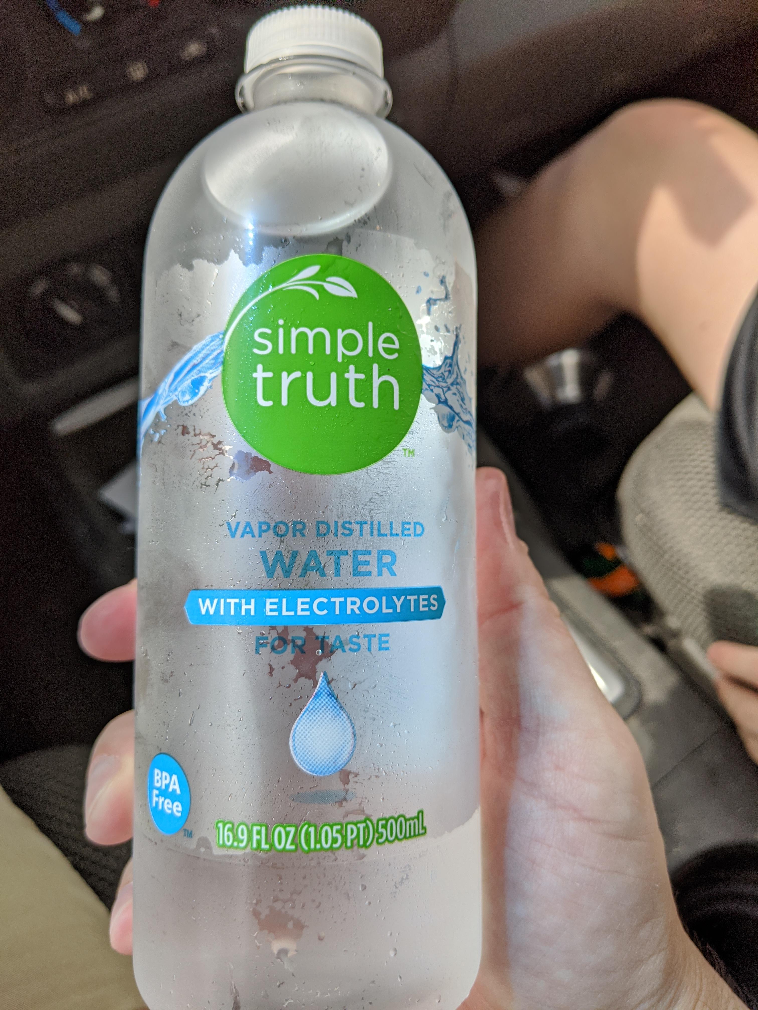 Bottled Water with Electrolytes r/intermittentfasting