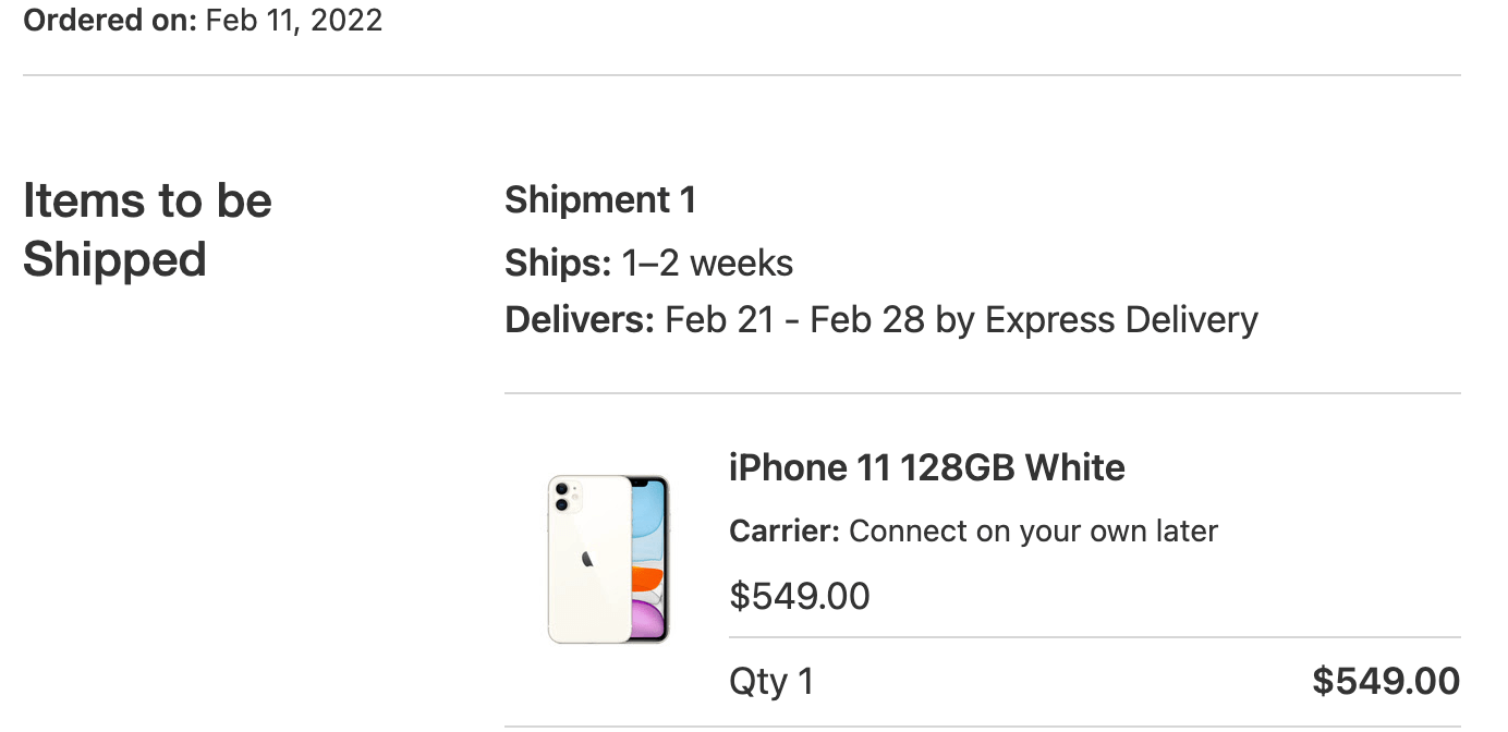 (rant) Apple express delivery bruhh, takes 1 to 2 weeks. And also, is