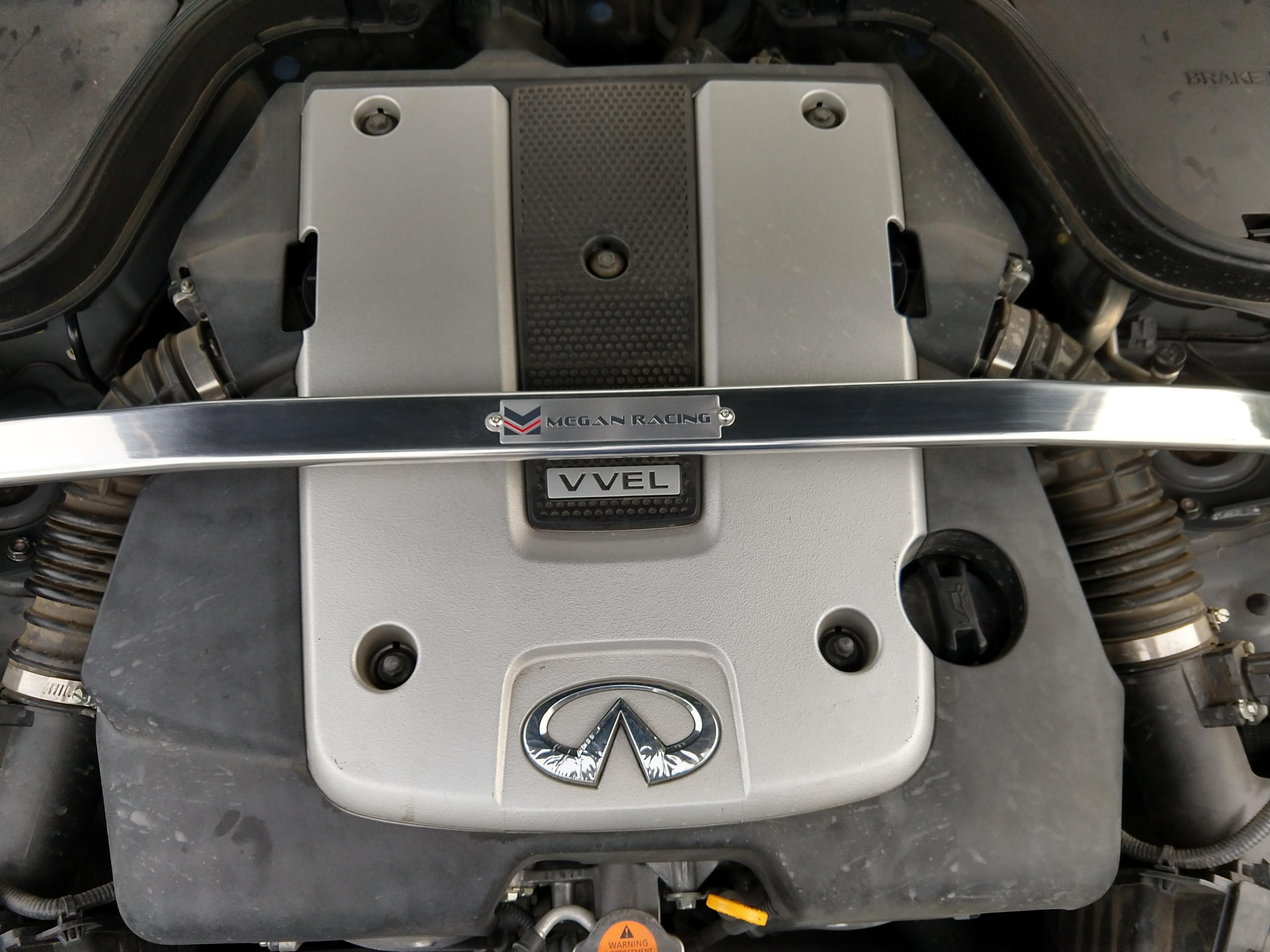 Added a Megan Racing strut bar. r/G37