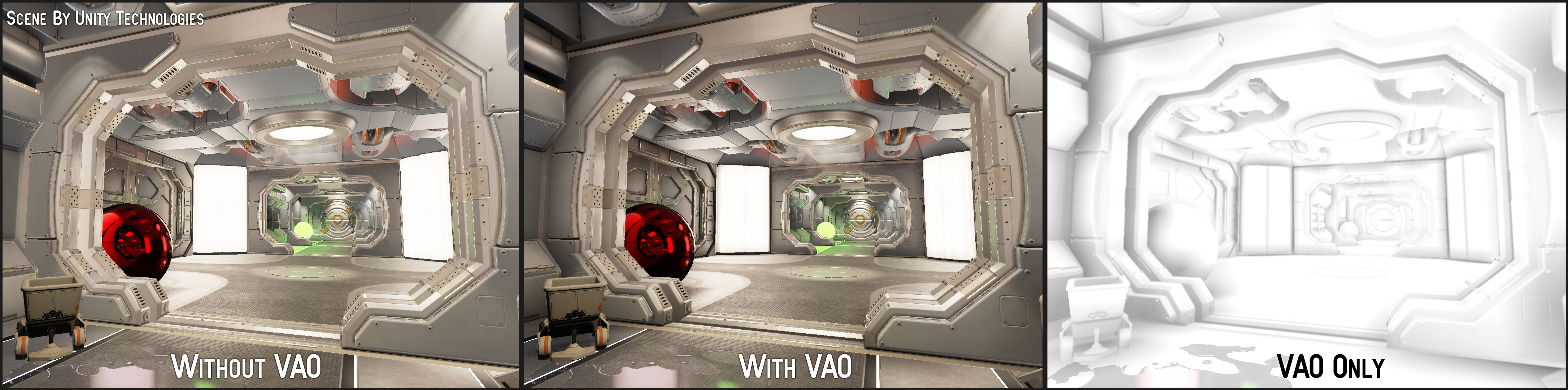 SSAO Screen space ambient occlusion JapaneseClass.jp