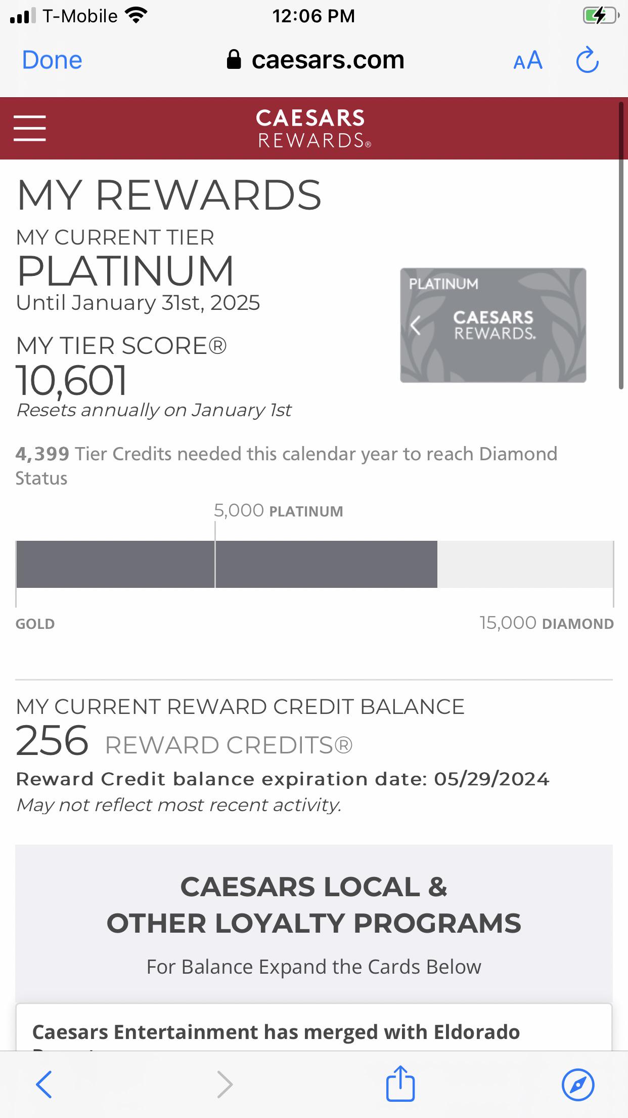 Help! What’s the most efficient way I can maximize my tier credits