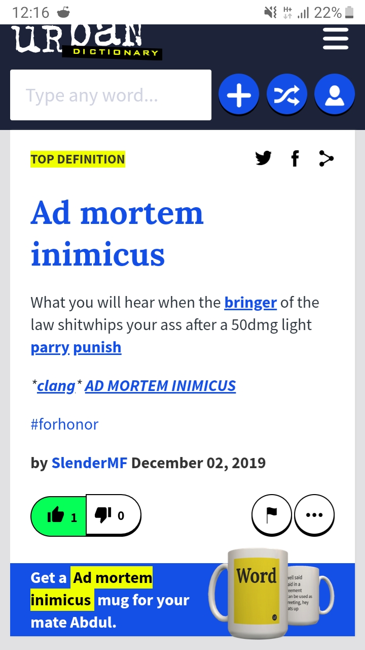 I added the infamous sentence to Urban Dictionary, link in the comments