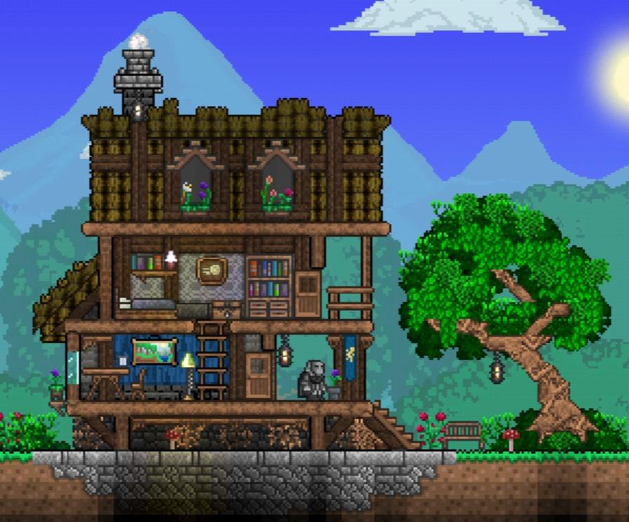 Wooden Beams Terraria Beams or columns are background furniture items