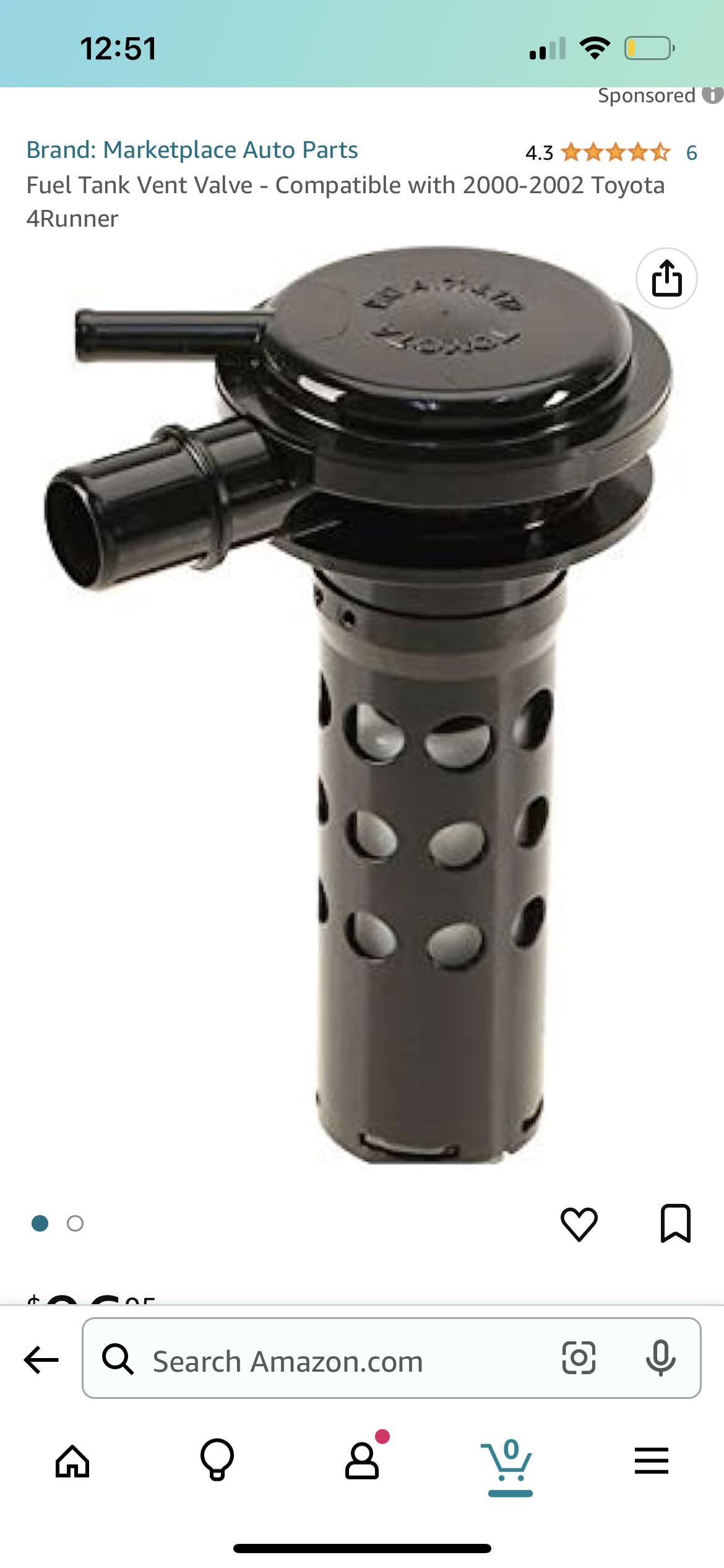 [2002 Toyota 4Runner Limited] Is there another name for the “fuel tank