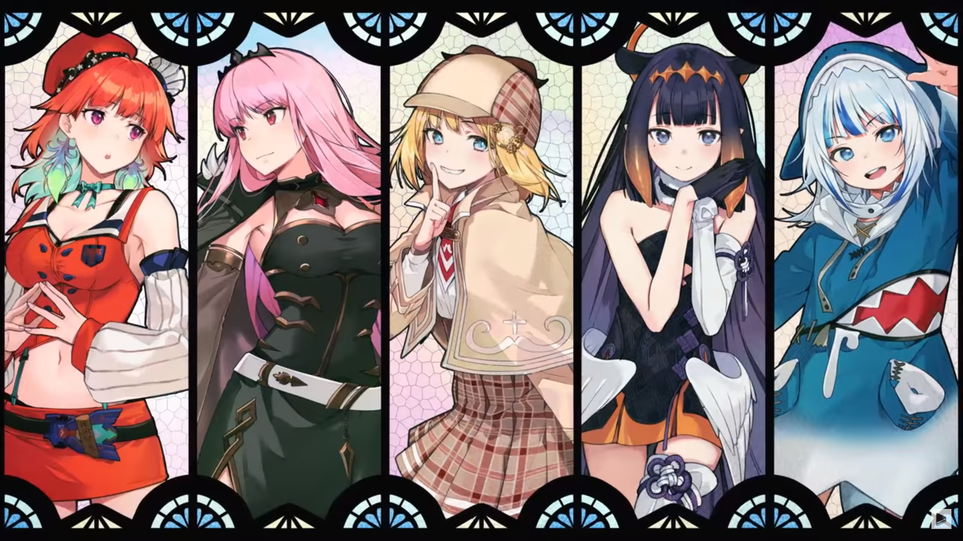 Hololive English First Gen Wallpaper r/Hololive