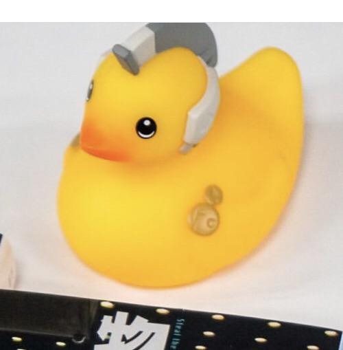 BB’s rubber ducky used to calm BB during hot spring bath time. r
