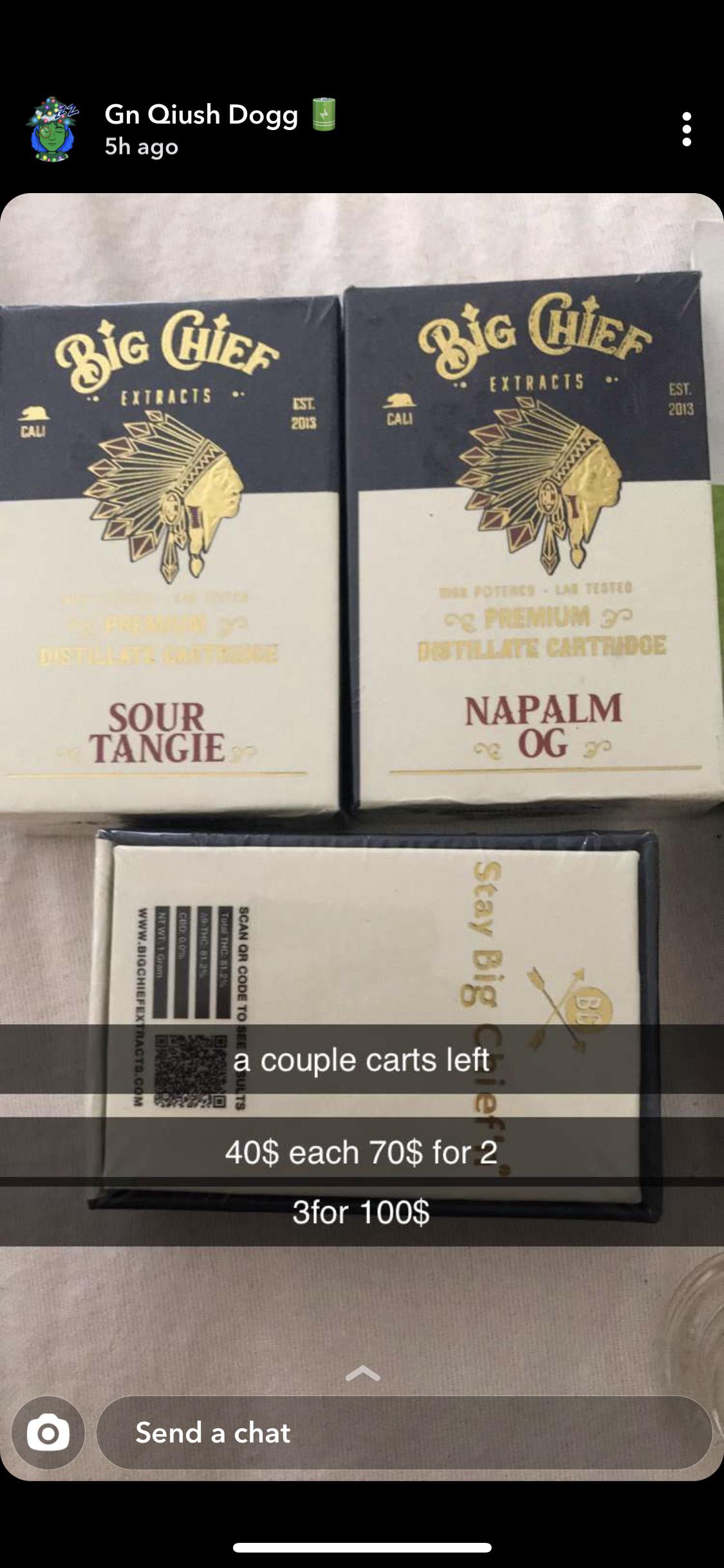 I got these big chief carts, and I was wondering if they’re real or