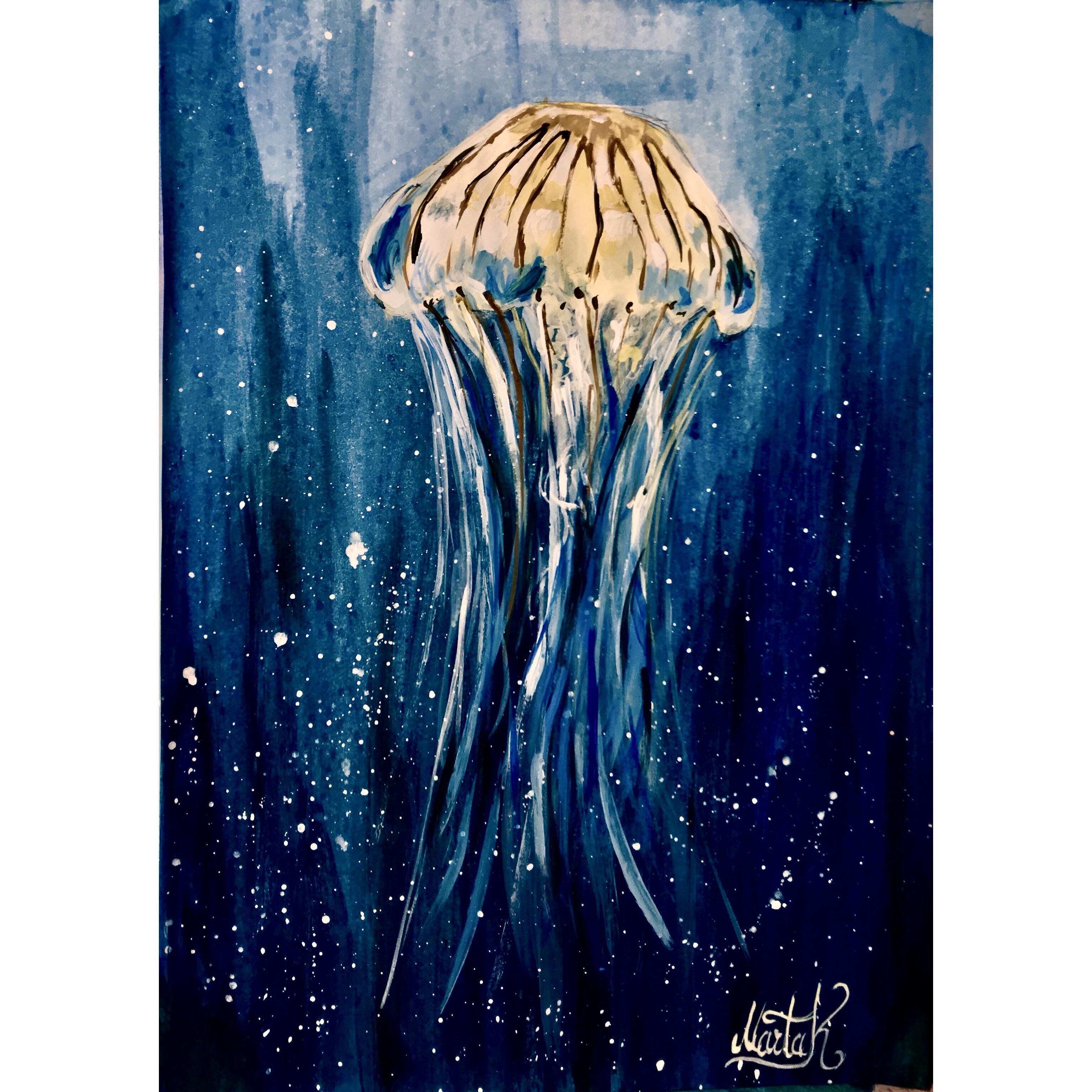 Always wanted to paint a deep sea creature so I thought what better