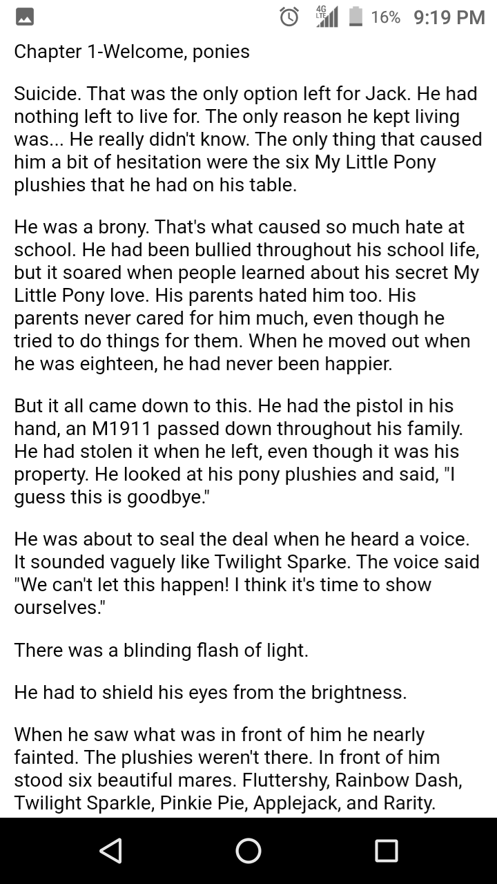 What a great way to start a Fanfic. Cringetopia