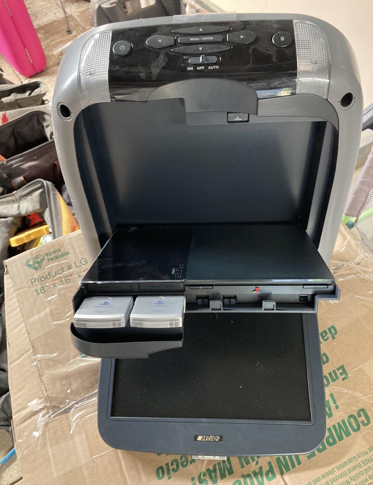 Just got this overhead car system with built in ps2 anyone know if it’s