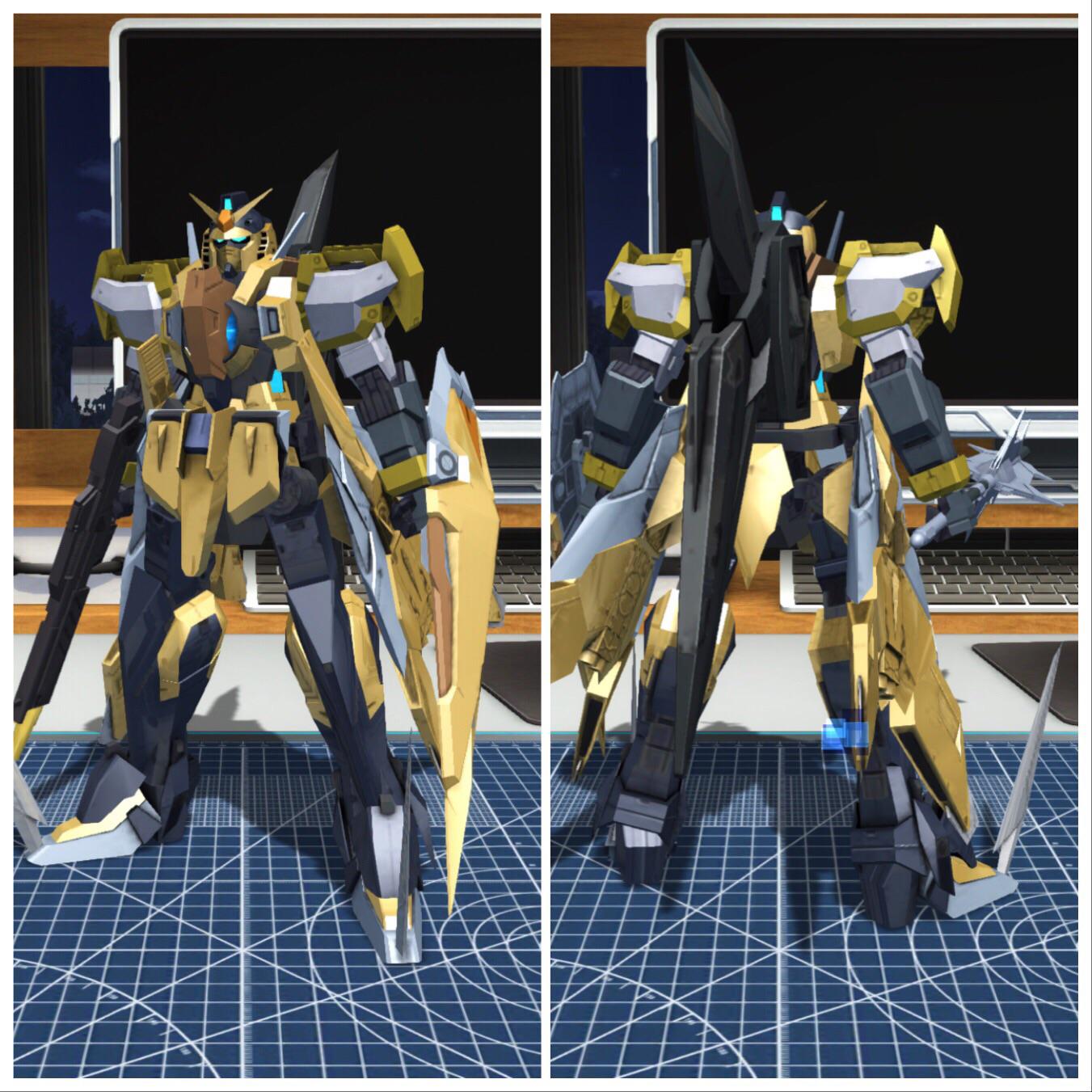Aurum Vent Horizon Gundam, what do you think? GundamBattle