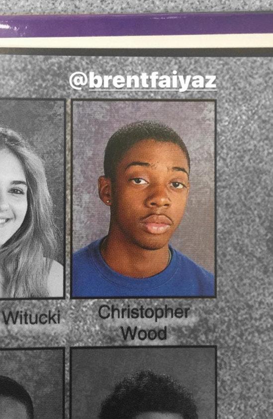 Brent Faiyaz Early High School Photo Before Fame, NC Years Possibly