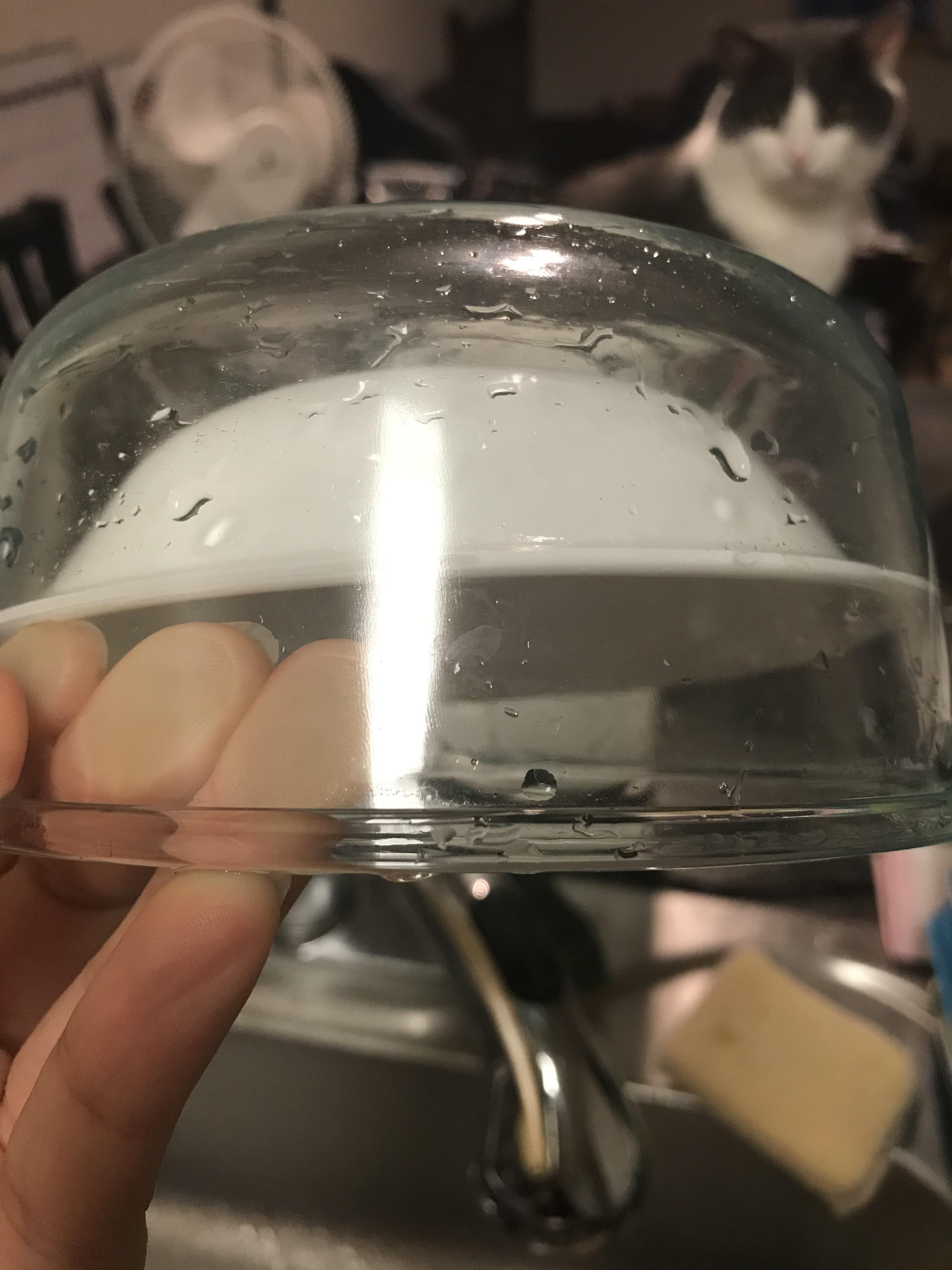 I just wanted to do the dishes but one bowl got stuck inside another