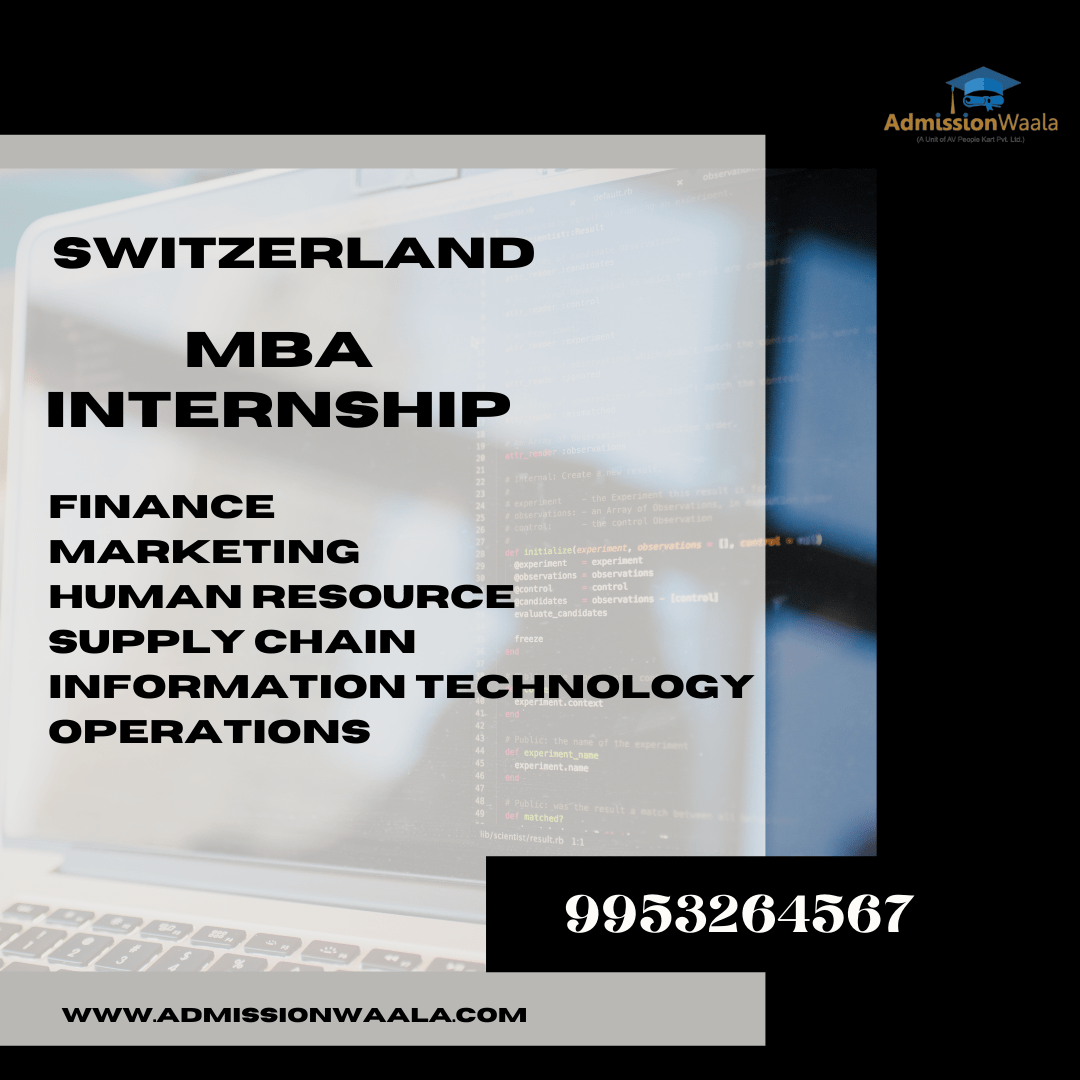 MBA Internship in Switzerland abroad_study