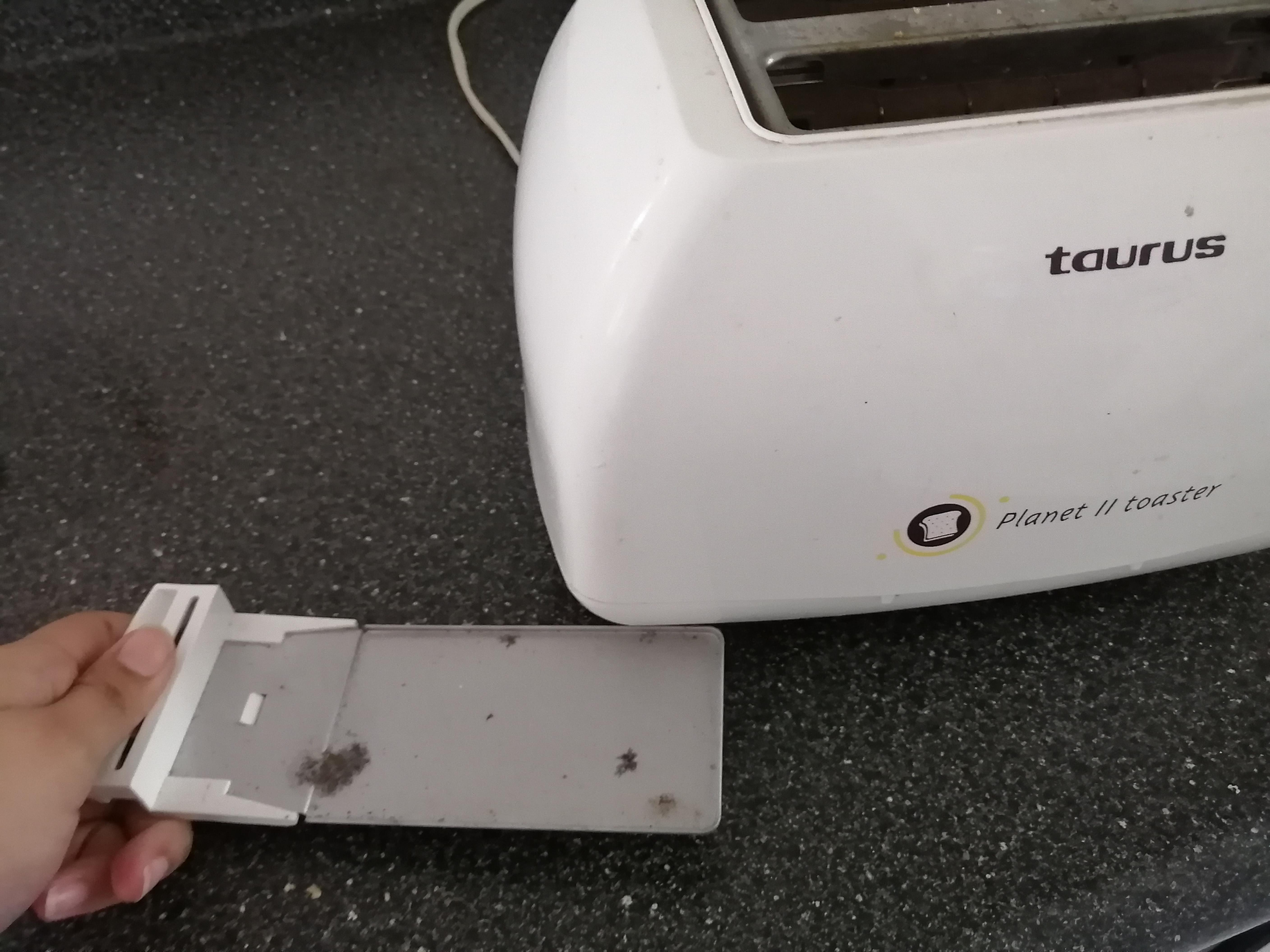 I'm the first one in my family to discover the little pan for catching