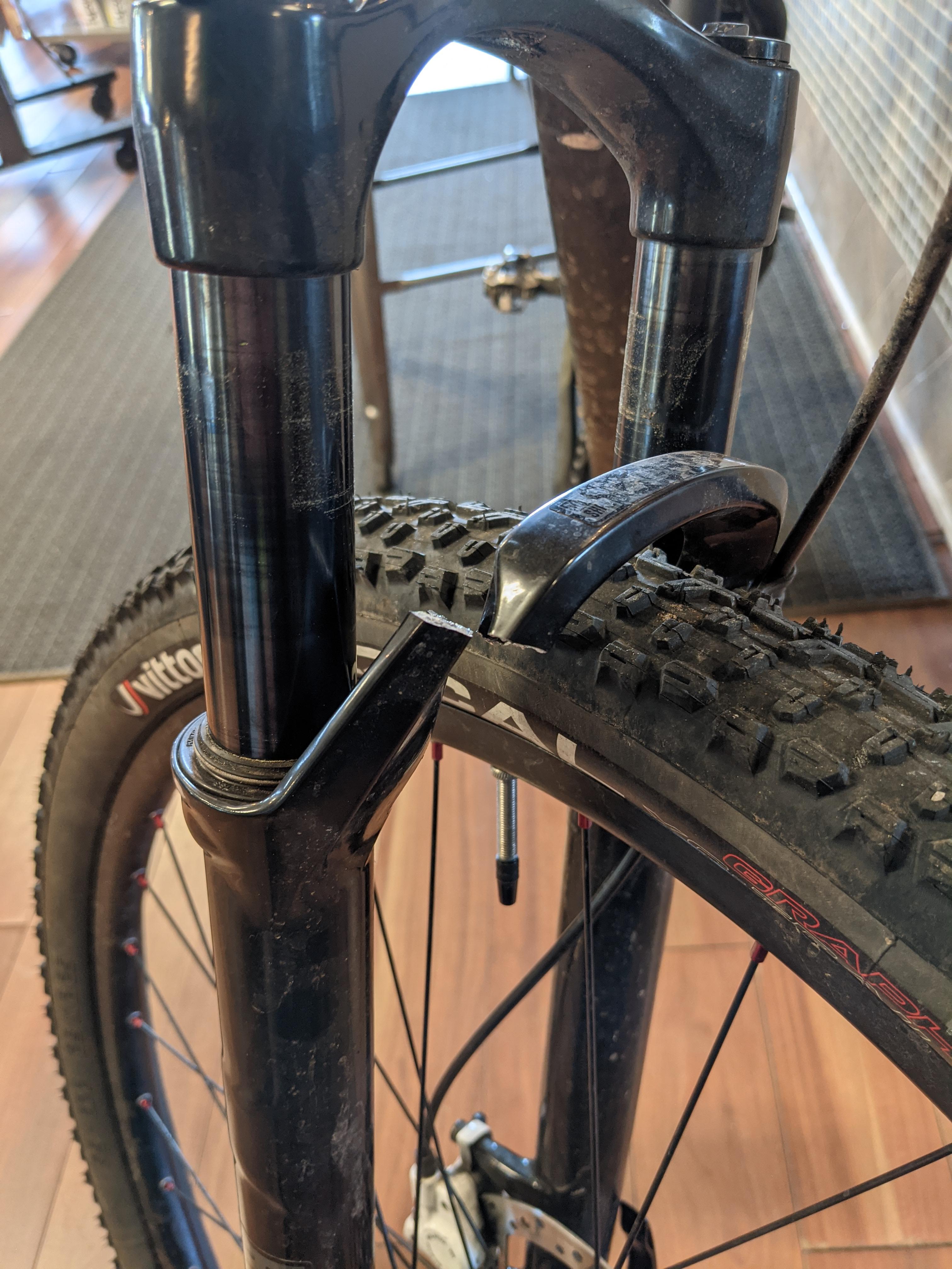 Rockshox Judy Silver quit on me today... Hardtailgang