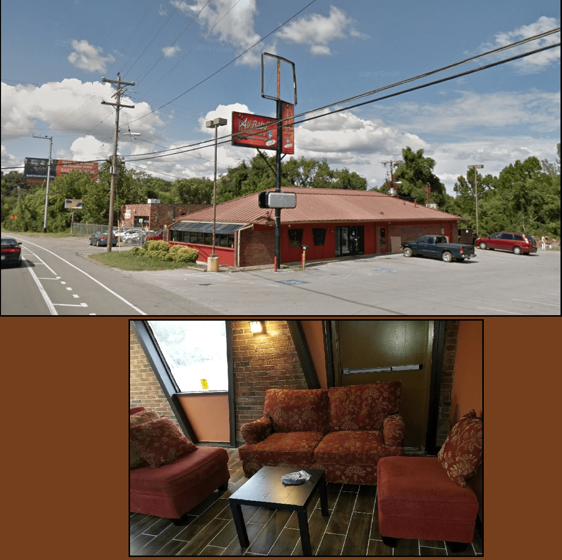 Former Pizza Hut turned into a Hookah Lounge. Notice the windows. Nashville, TN r/FormerPizzaHuts