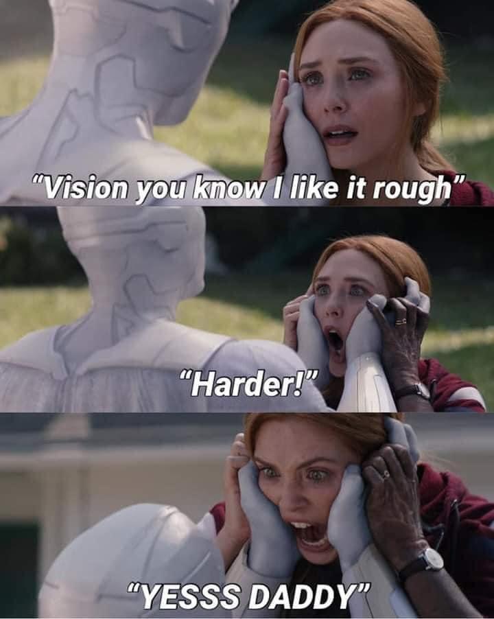 Wanda, you’ve been a bad bad girl🤣 r/WANDAVISION