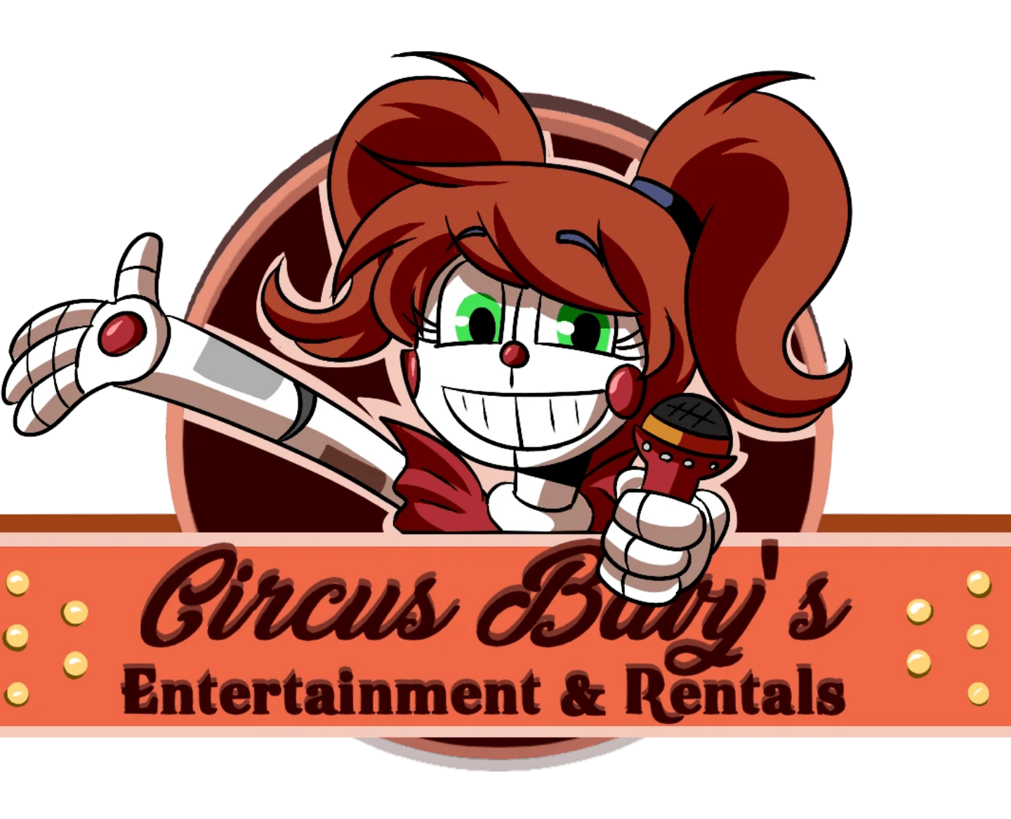 Why is it called circus baby's entertainment & rentals shouldn't it be