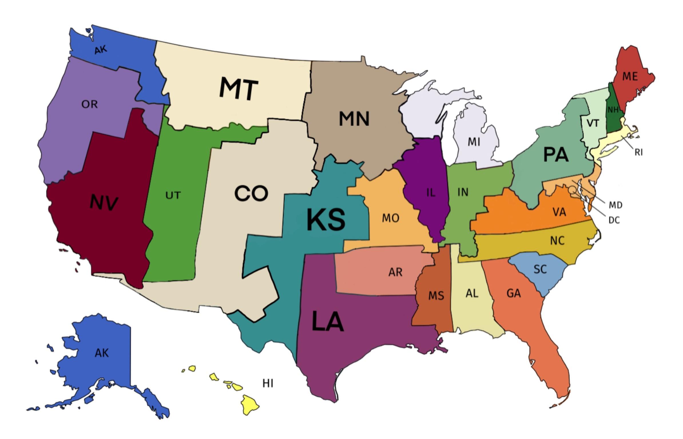 New York and Arizona are gone. Next state on January 23. r/mapporncirclejerk