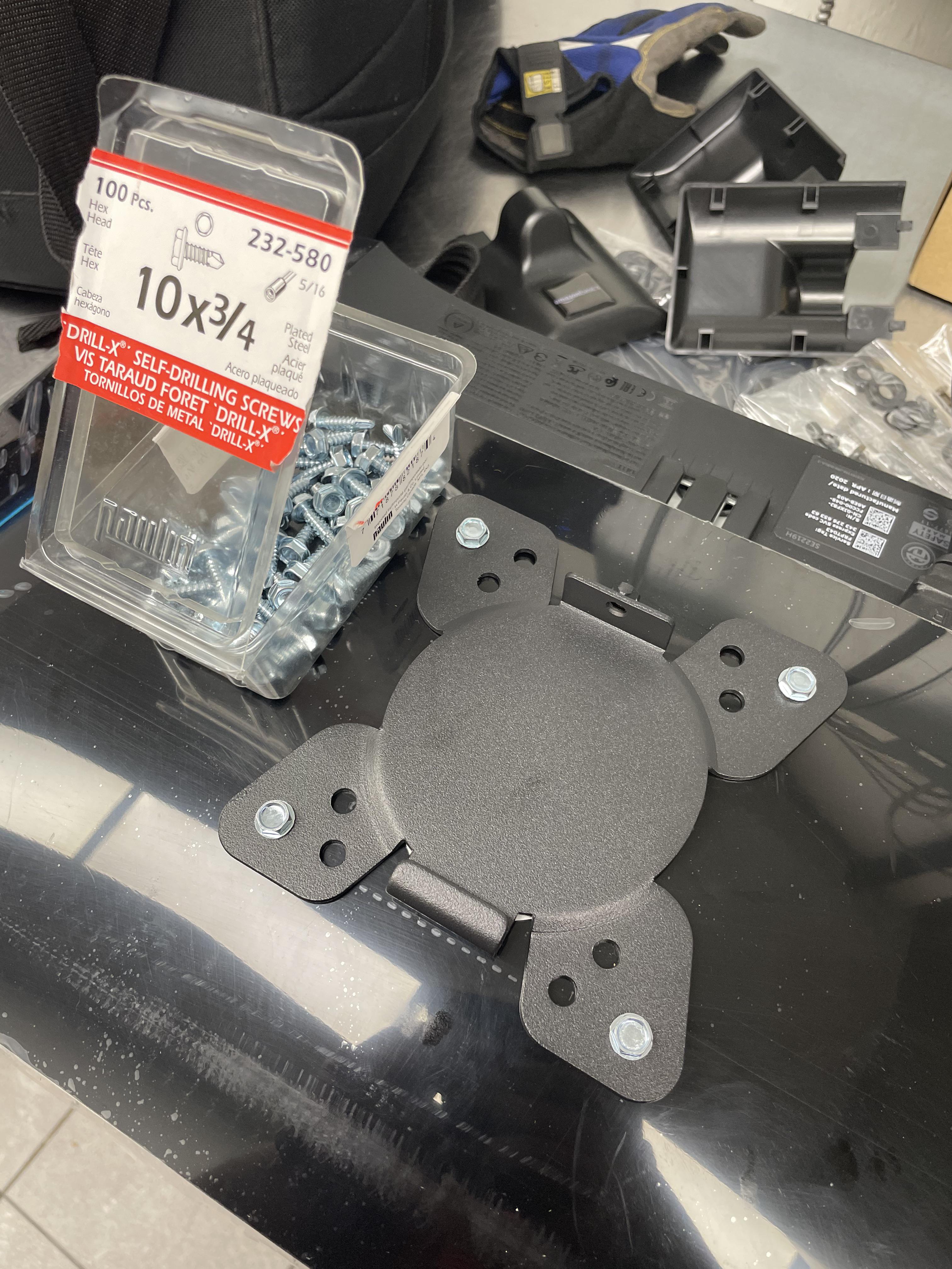 When Dell doesn’t bother putting VESA holes on their monitor...self