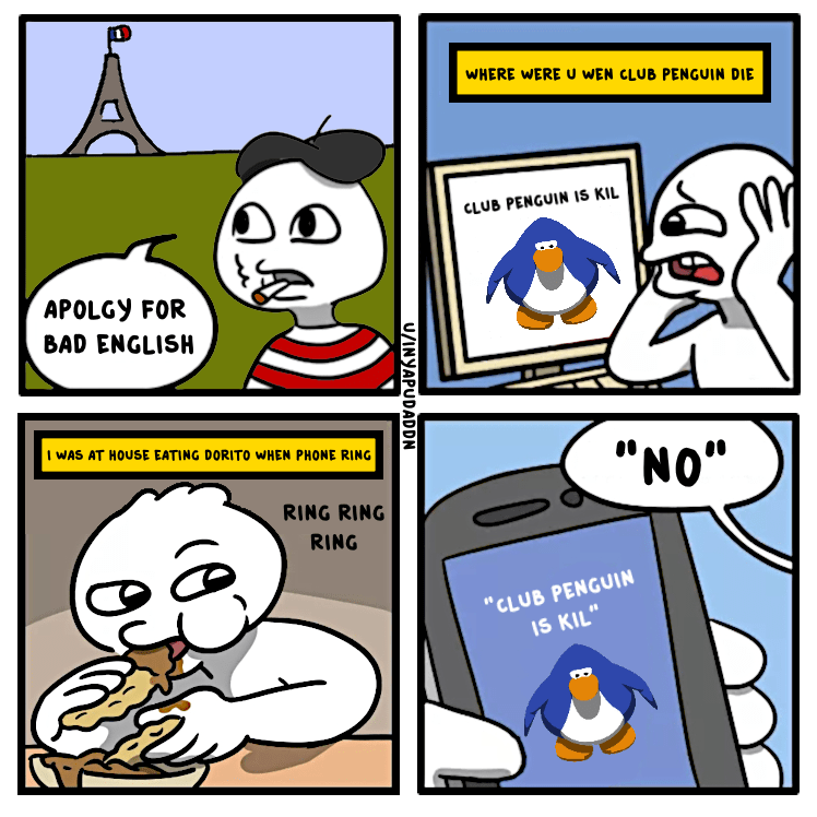 it's (almost) 2020 yet club penguin is still kil