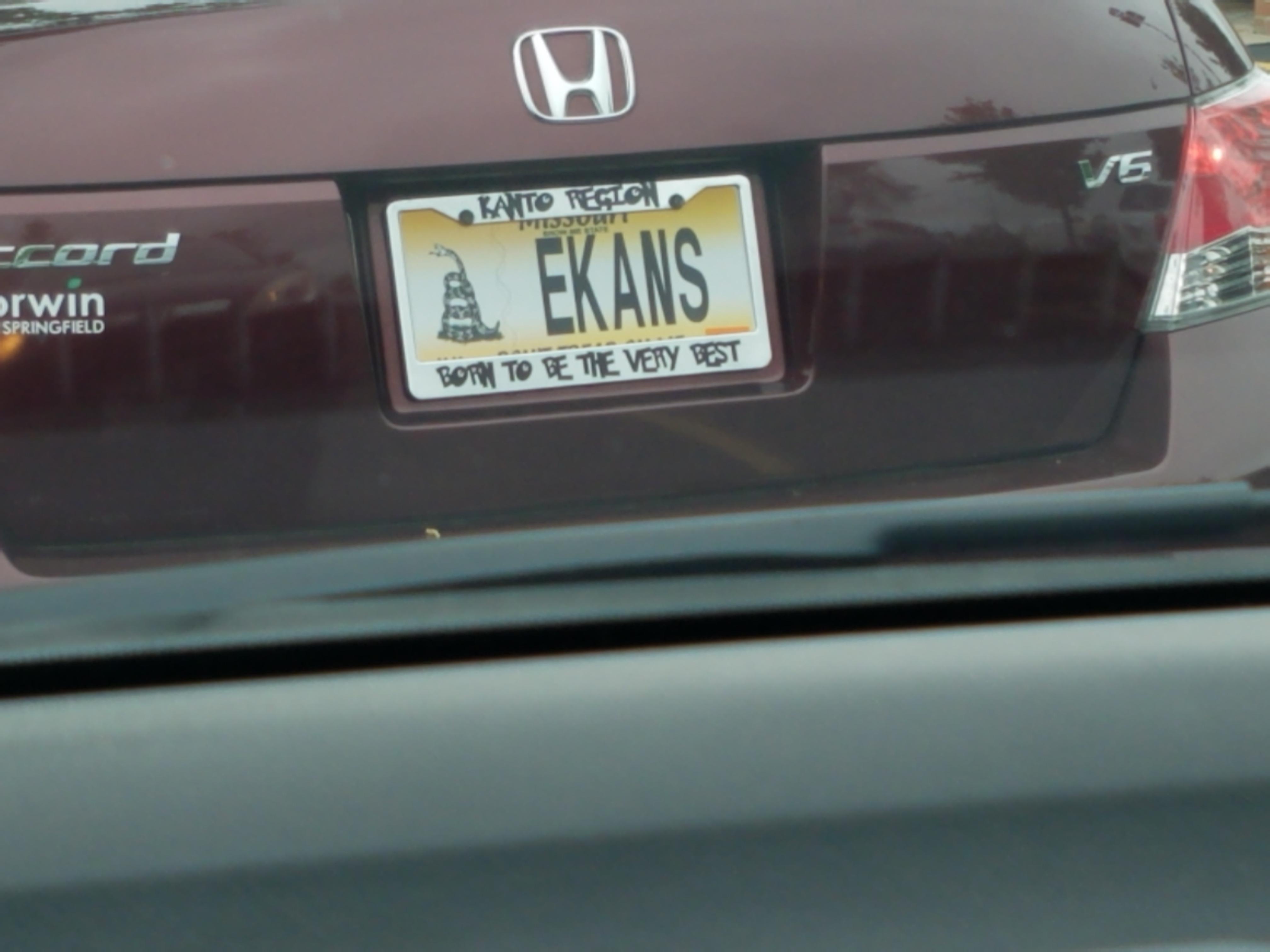 Maybe the best license plate ever r/gaming