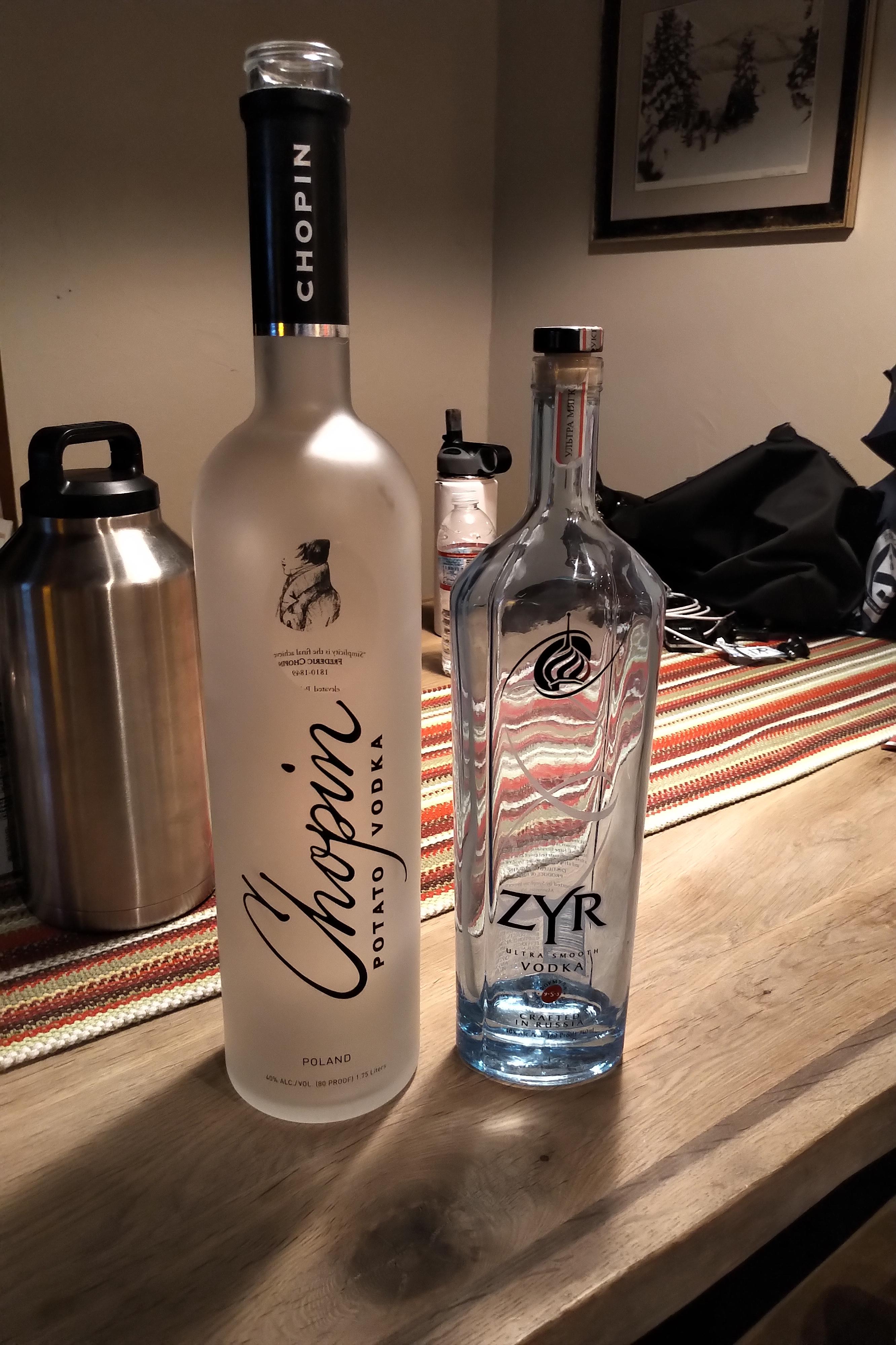 Not a bad Saturday night r/vodka