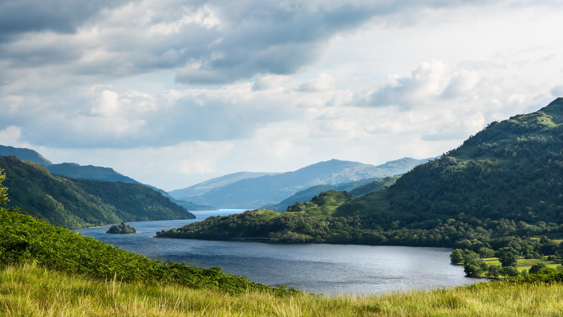 Loch Lomond, Scotland [OC][1920x1080] r/EarthPorn