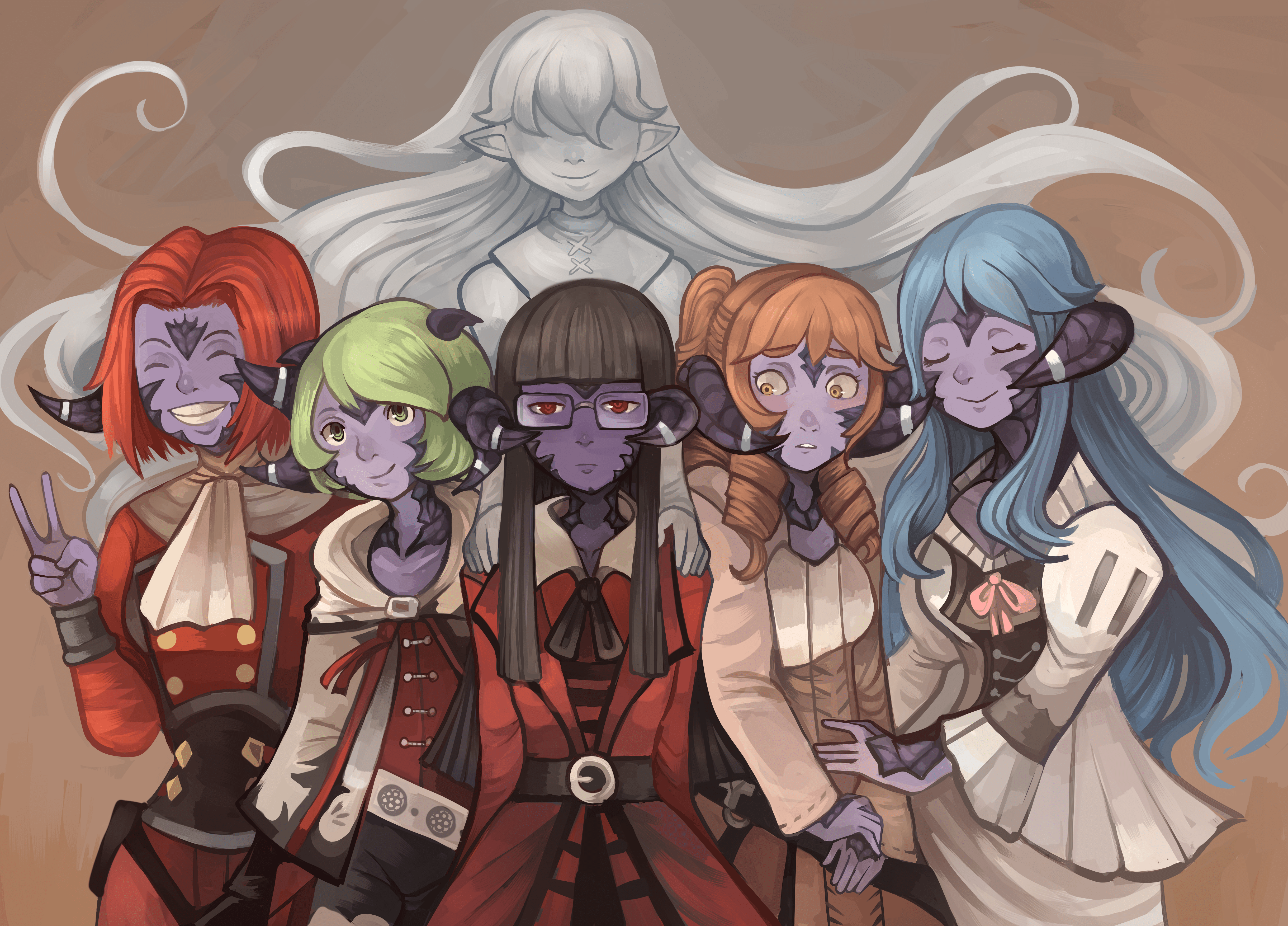 The Quintessence Family Piece by Lunie_Junk) r/ffxivart