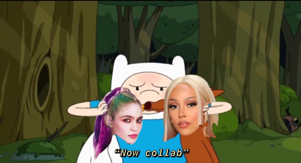 When I see Grimes and Doja Cat liking eachother’s posts r/Grimes