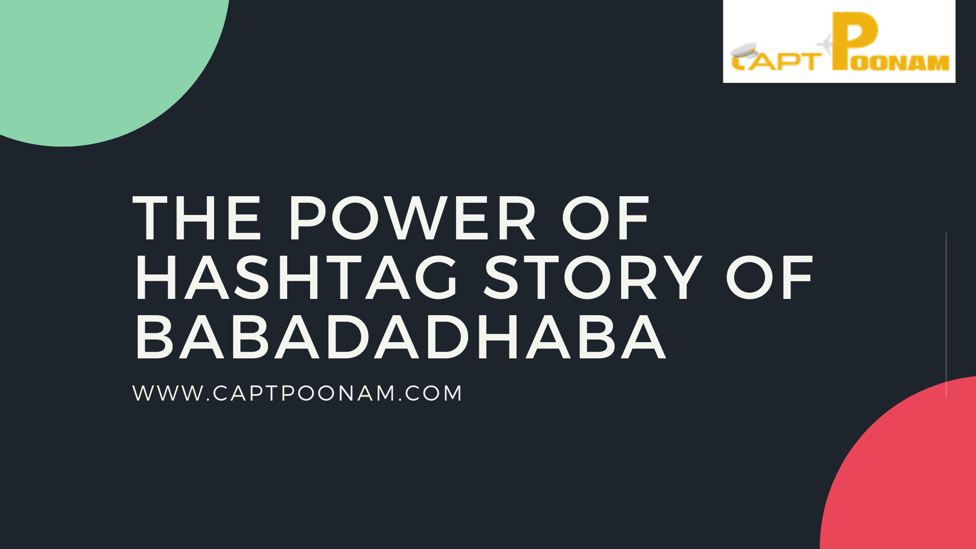 he Power Of Hashtag Story Of babadadhaba Best motivational Speaker