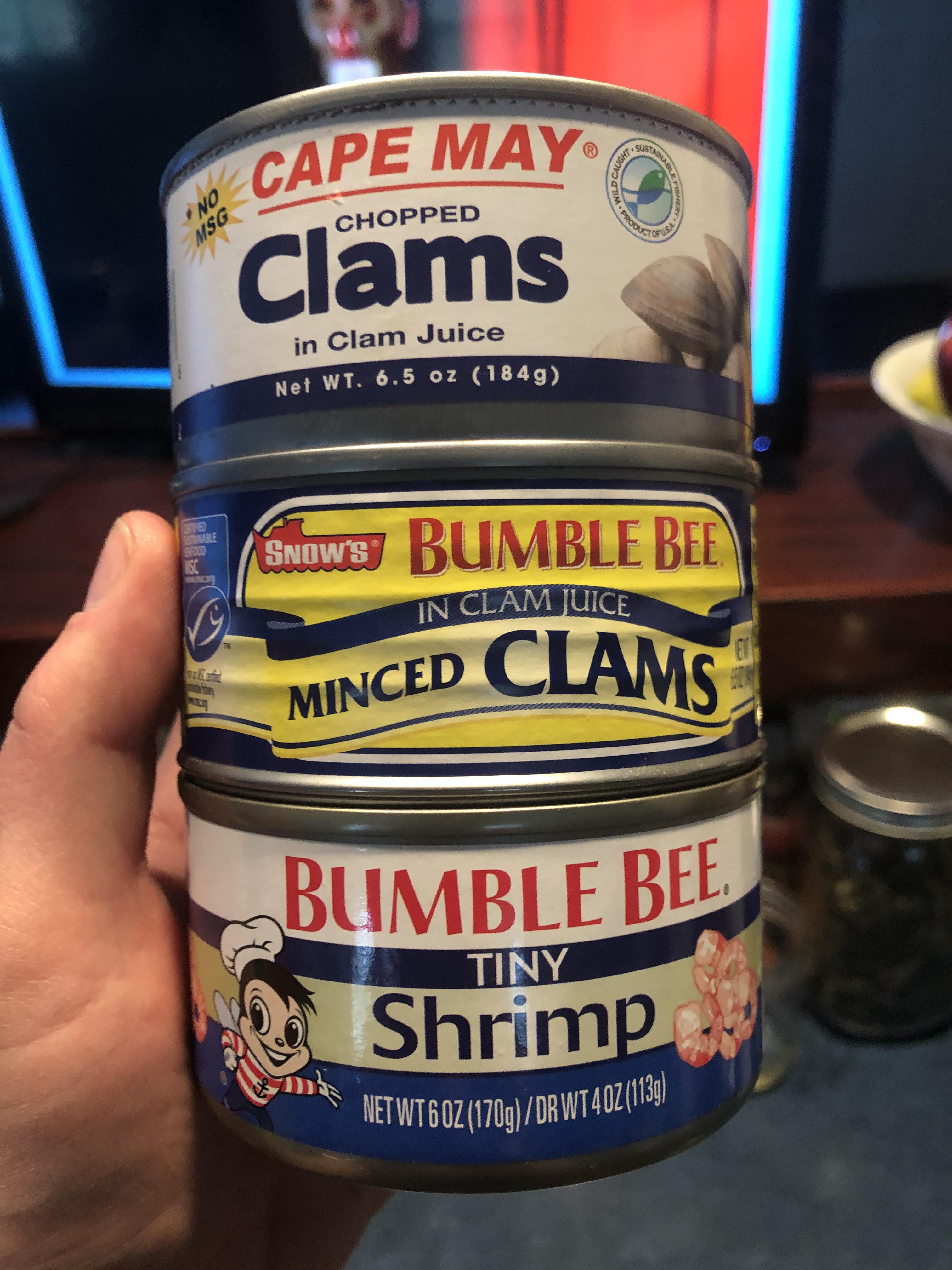 My Gram gave me these. I’m not generally a fan of clams, but I don’t