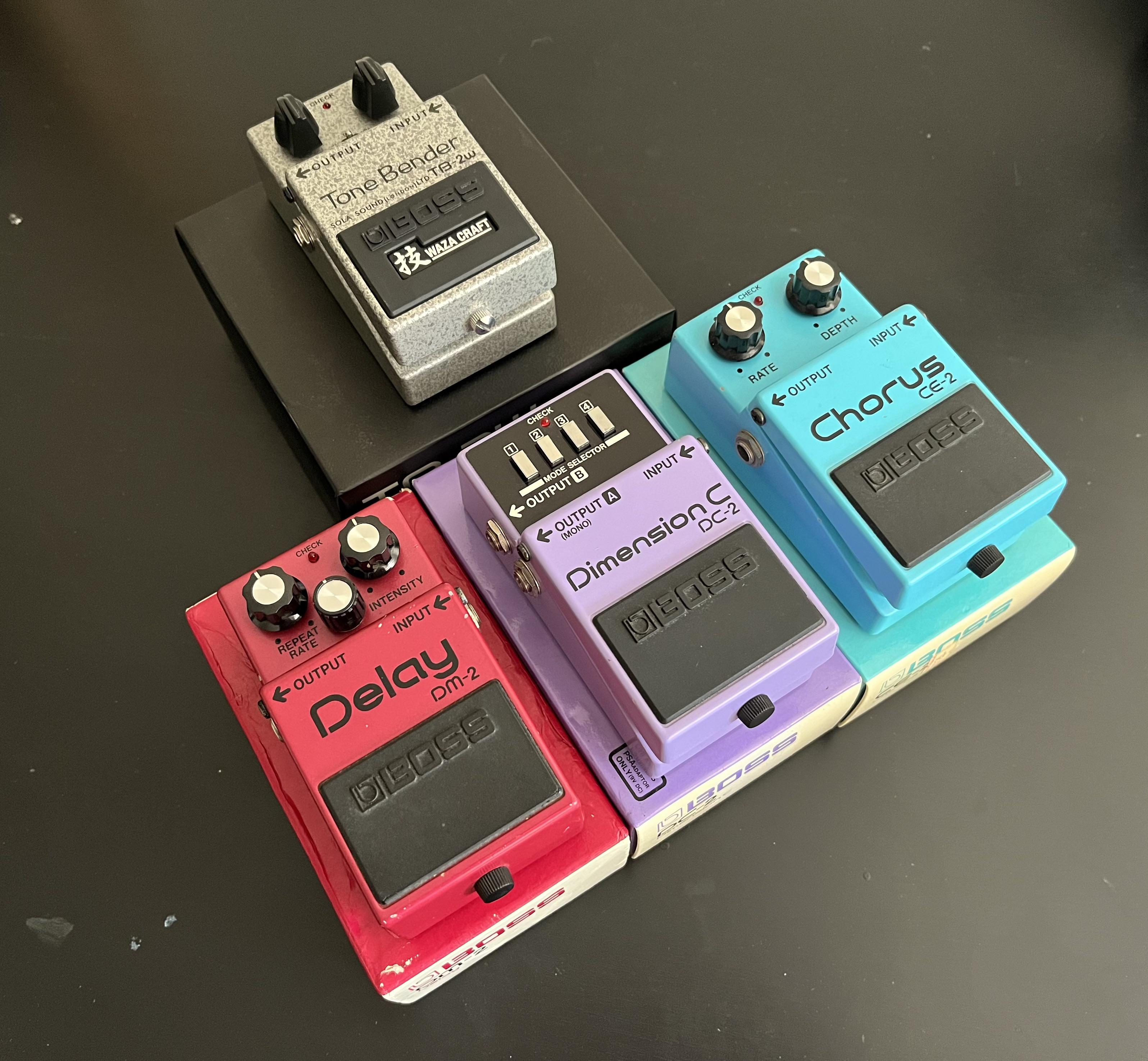 My Japanese Boss pedals guitarpedals