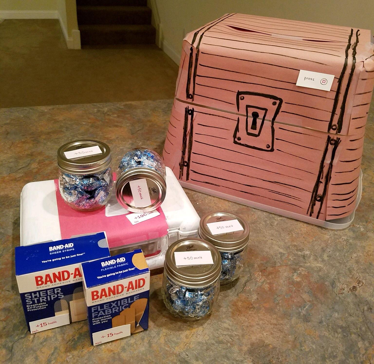 I made a real life chest as a present r/FortNiteBR